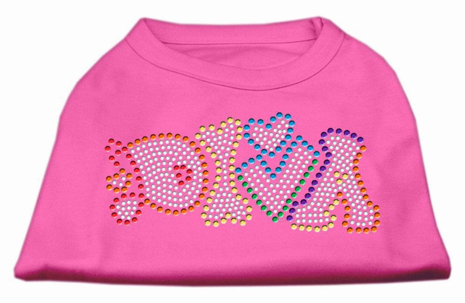 Pet Dog & Cat Shirt Rhinestone, Technicolor Diva Purple 2Xl (20-25 Lbs.)