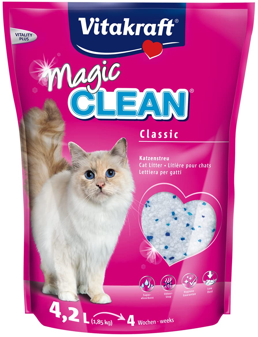 Vitakraft Magic Clean 15525 Cat Litter 4 Weeks