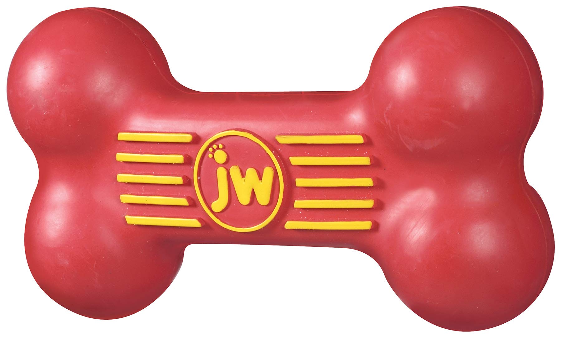 JW Pet Dog iSqueak Bone Dog Toy, Large, Assorted Colors