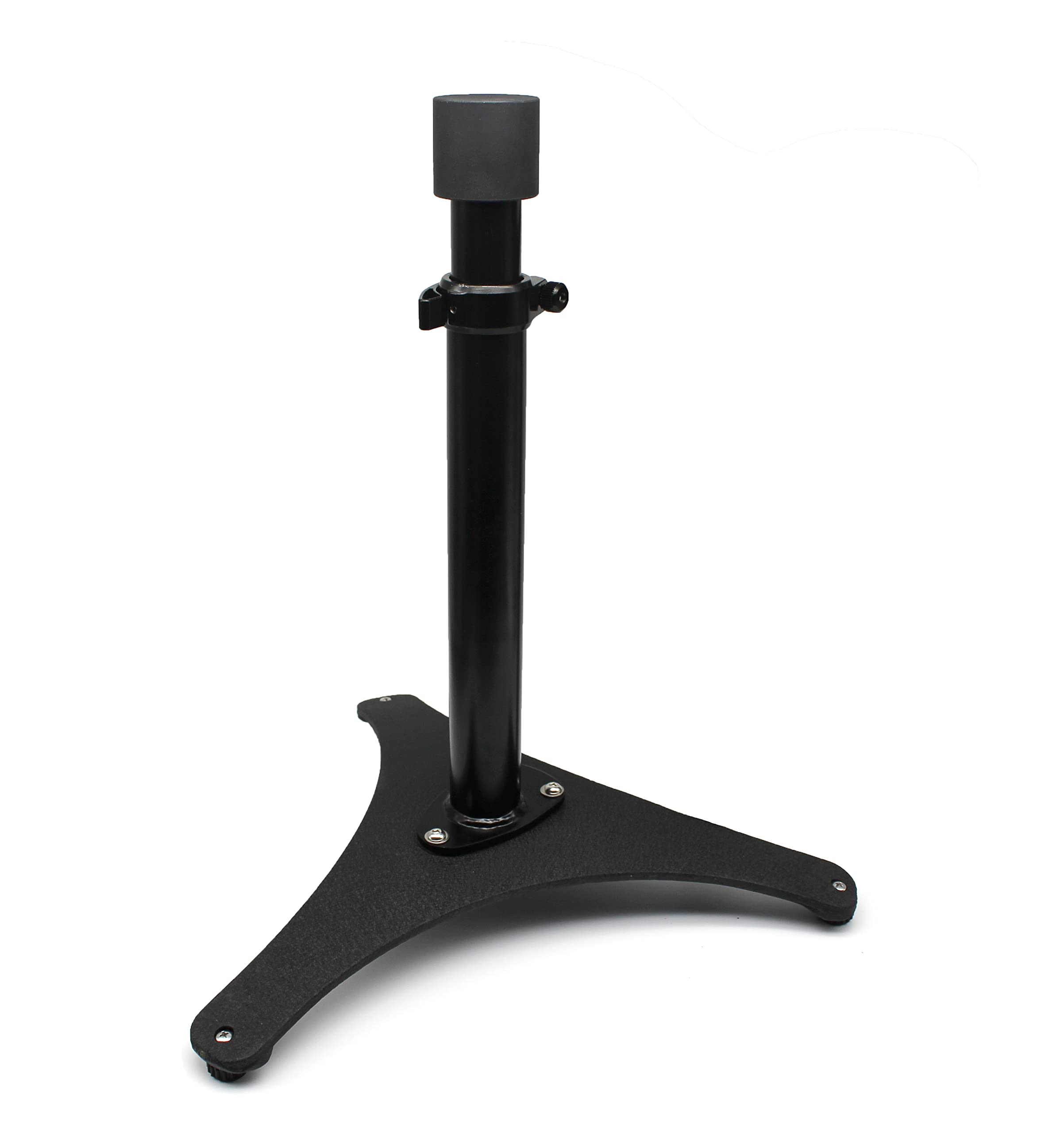 Homcare Metal Hoof Stand With Adjustable Height Hoof Jack Farrier Stand Horse Hoof Stand,Black
