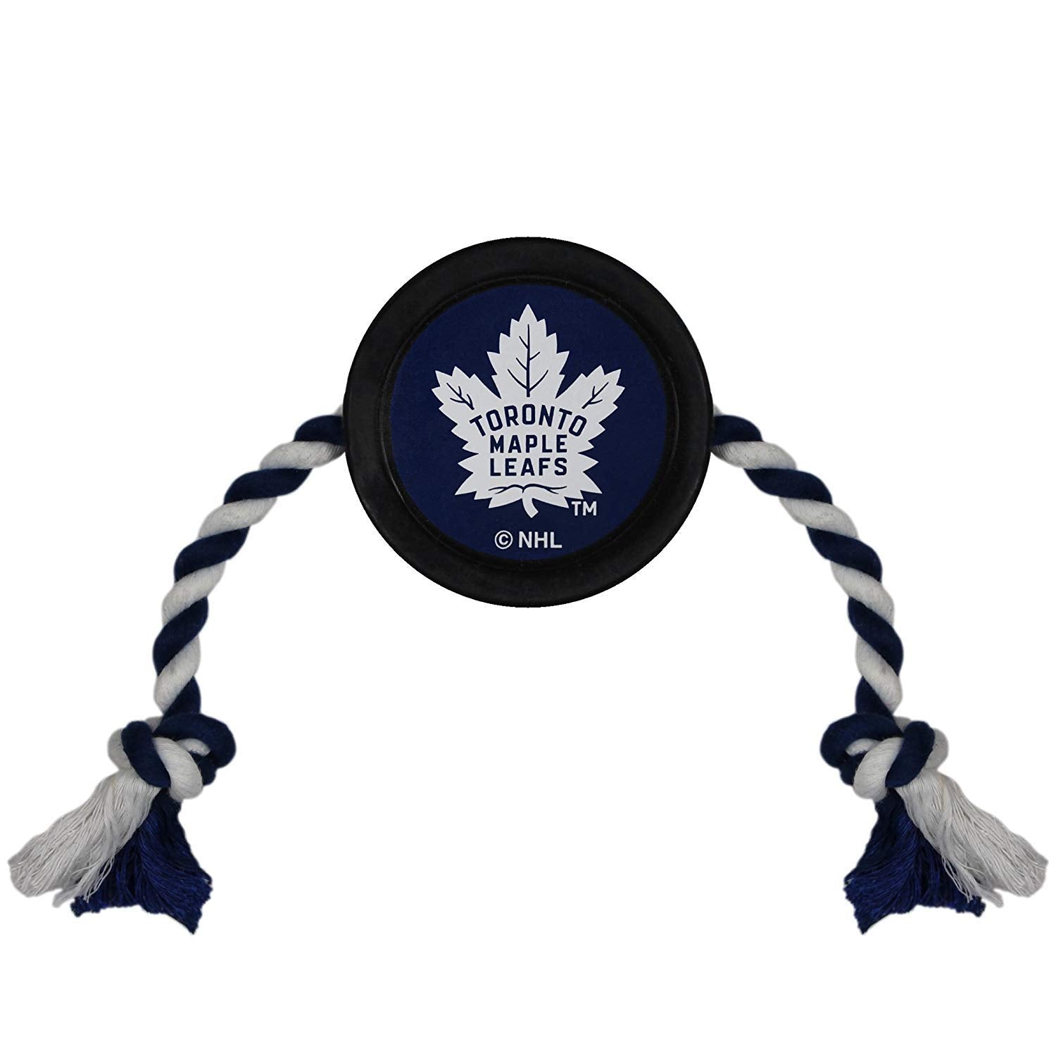 Pets First Nhl Toronto Maple Leafs Puck Toy For Dogs & Cats. Play Hockey With Your Pet With This Licensed Dog Tough Toy Reward!