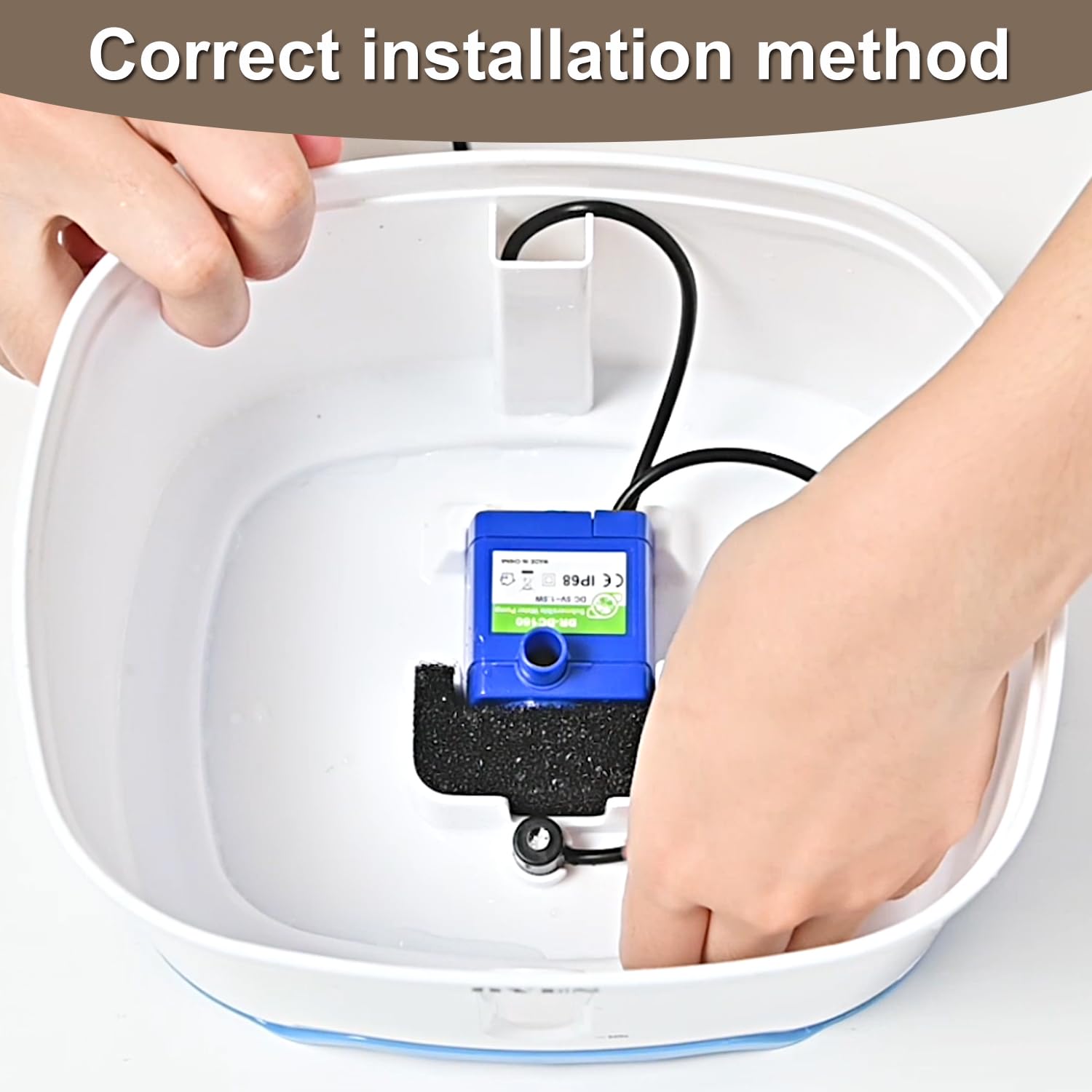 Cat Water Fountain Foam Filter, 8 Packs Cat Fountain Sponge Filter Replacement Filter For Pet Water Fountain Automatic Drinking