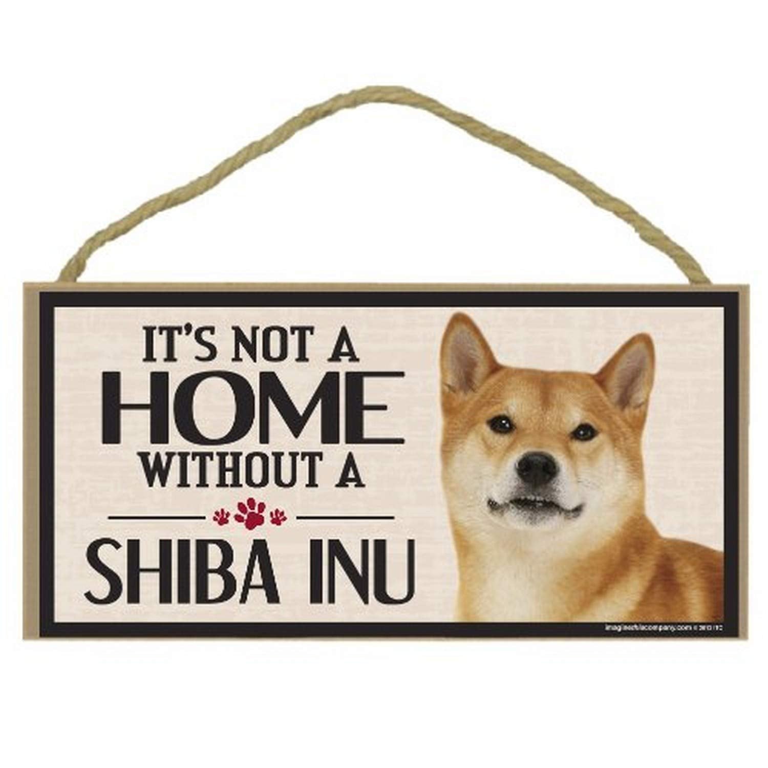 Imagine This Wood Sign For Shiba Inu Dog Breeds