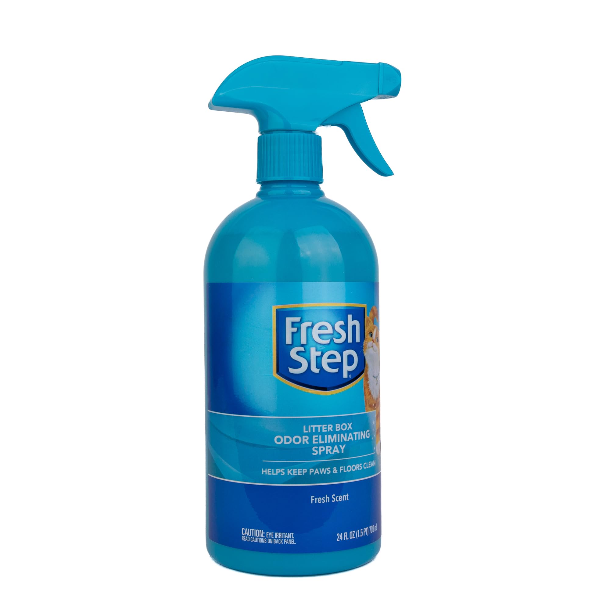 Fresh Step Cat Litter Box Odor Eliminating Spray | Cat Deodorizer Spray For Litter Box | Odor Neutralizing Cat Product | 24 Ounc