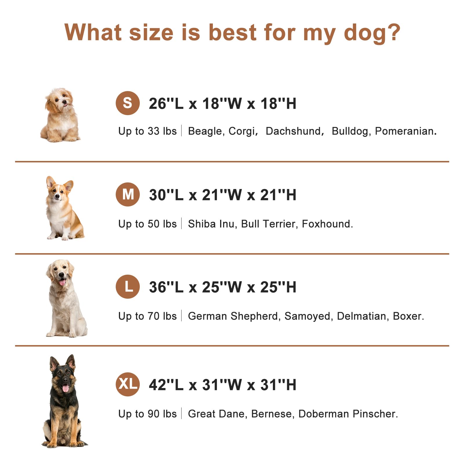 Garnpet 36 Inch Collapsible Soft Dog Crate For Large Dogs, 4-Door Foldable Travel Dog Kennel With Durable Mesh Windows For Indoo