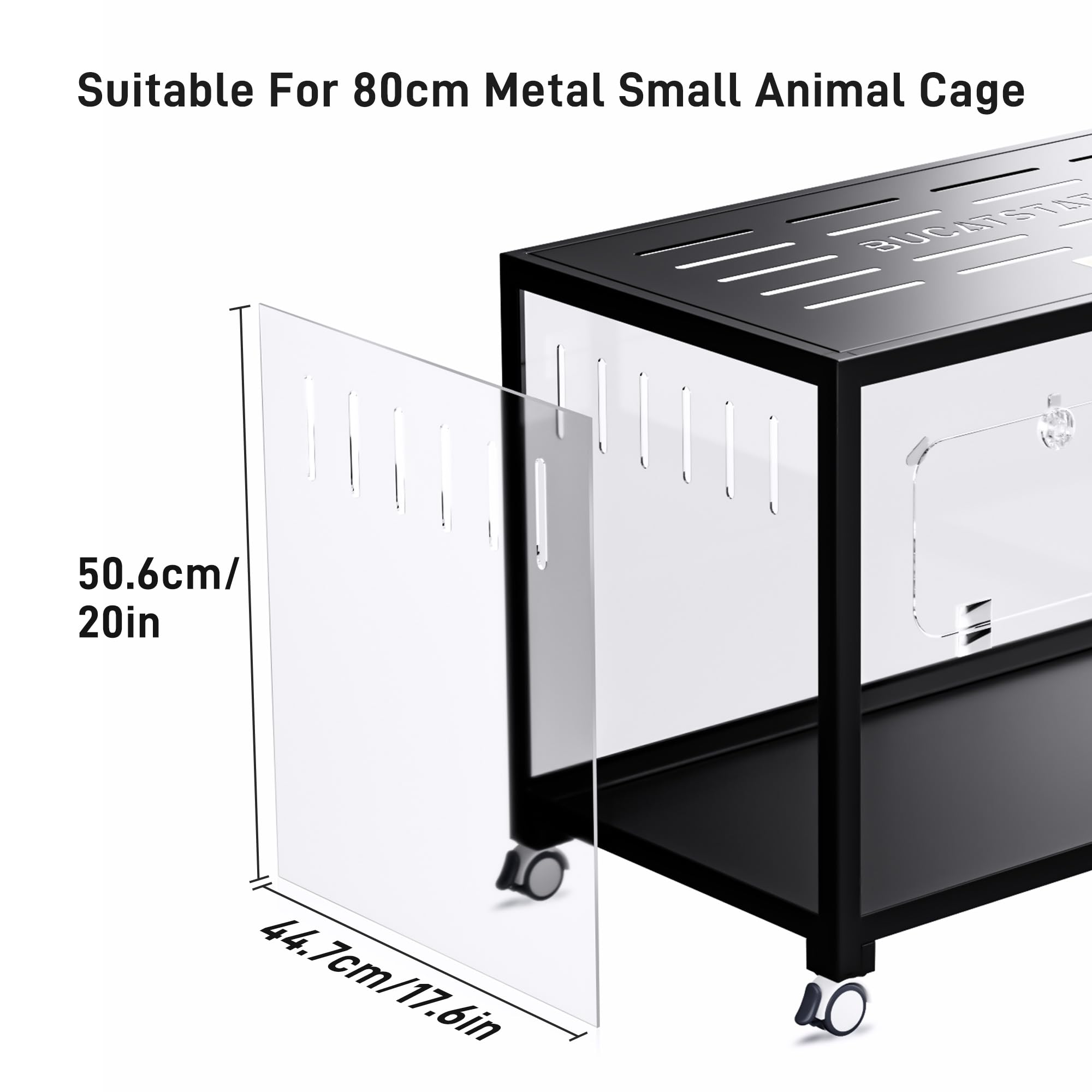 Bucatstate Side Panel Only For Hamster Cage Metal 2.0-47.8Gallon