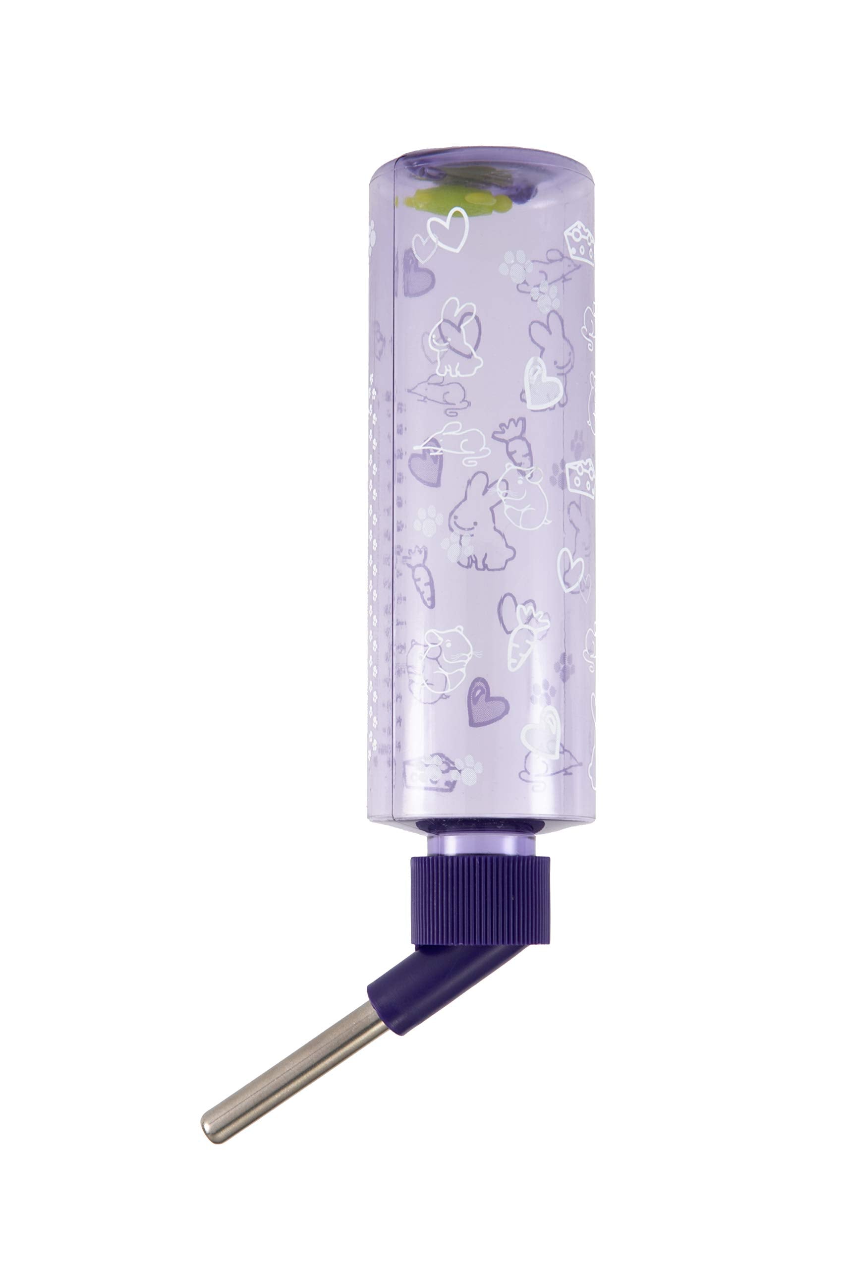 Lixit Standard Cage Water Bottles For Rabbits, Ferrets, Guinea Pigs, Hamsters, Rats, Mice And Other Small Animal'S (8 Ounce, Pur