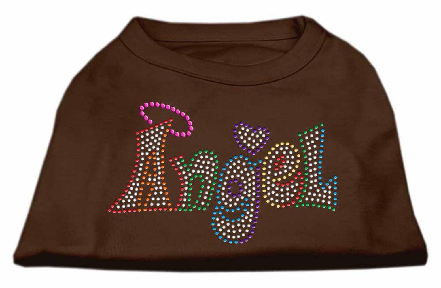 Mirage Pet Products Technicolor Angel Rhinestone Pet Shirt Purple Xxxl (20)