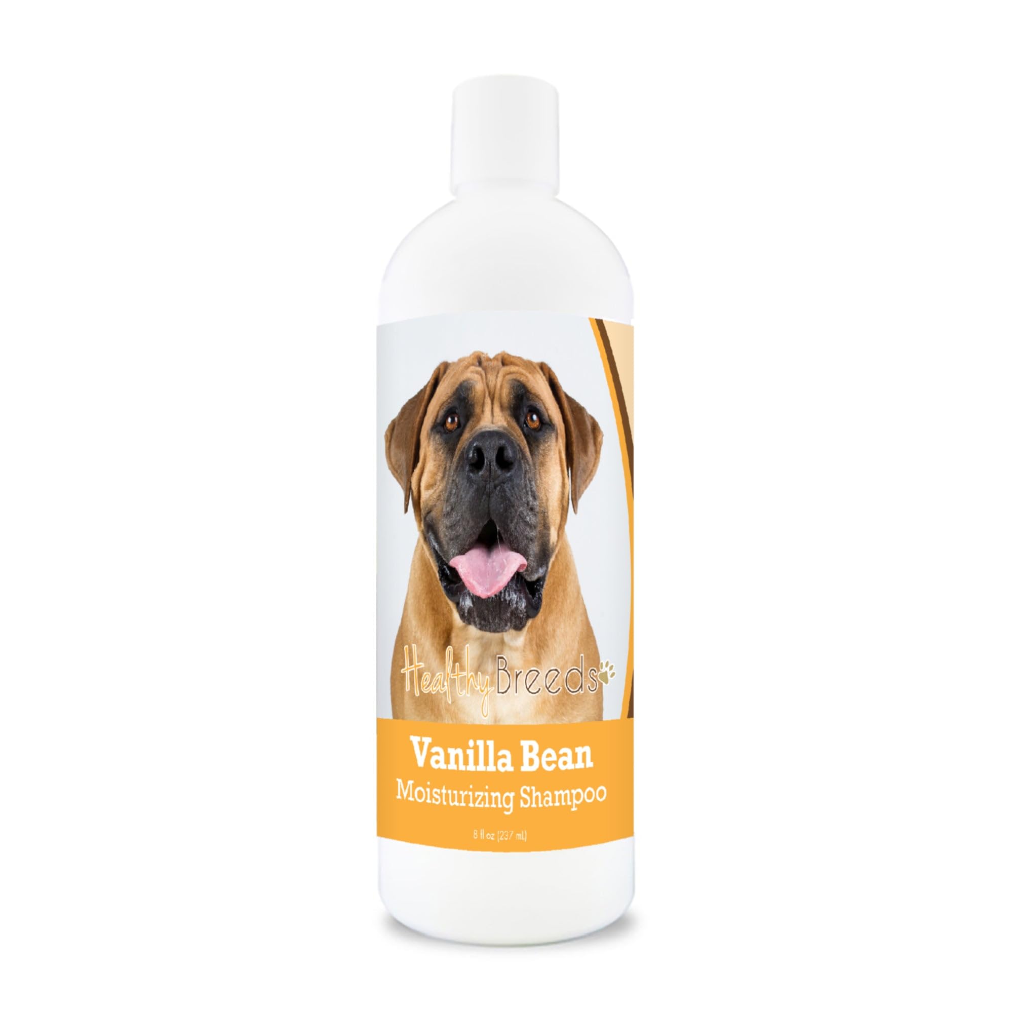 Healthy Breeds Boerboel Vanilla Bean Moisturizing Shampoo + Conditioner - With Vitamins A, D, E + Coconut Oil - 8 Oz