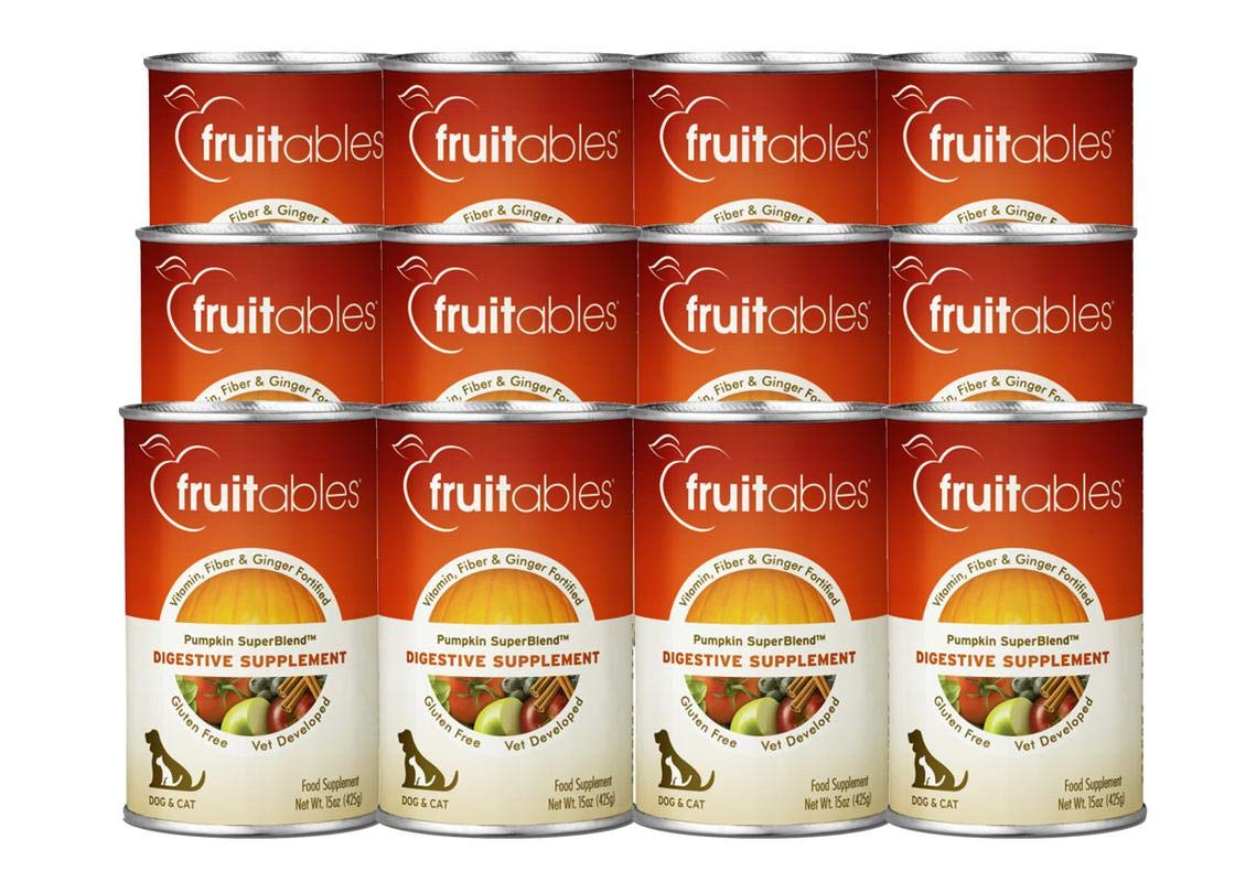 Fruitables Pumpkin Digestive Supplement 15Oz (Pack Of 12)