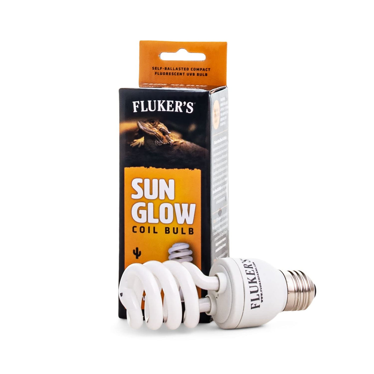 Fluker’S Sun Glow 10.0 Uvb Fluorescent Coil Bulb For Desert Reptiles, Reptile Heat Light Stimulates Natural Synthesis Of Vitamin D In Captive Reptiles, 13 Watt