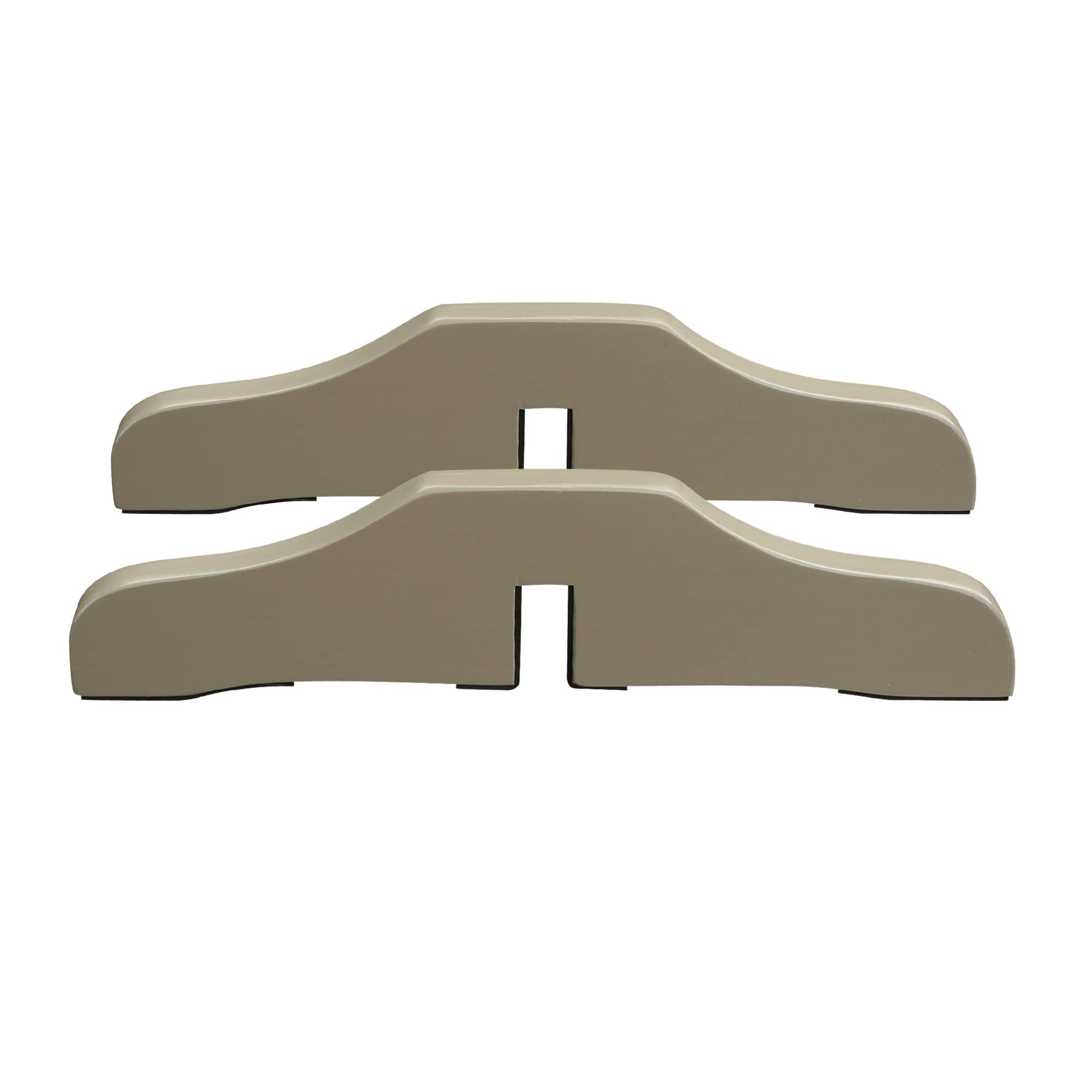 Casual Home Set of Two -Cascade Gray Lattice Pet Gate Foot,