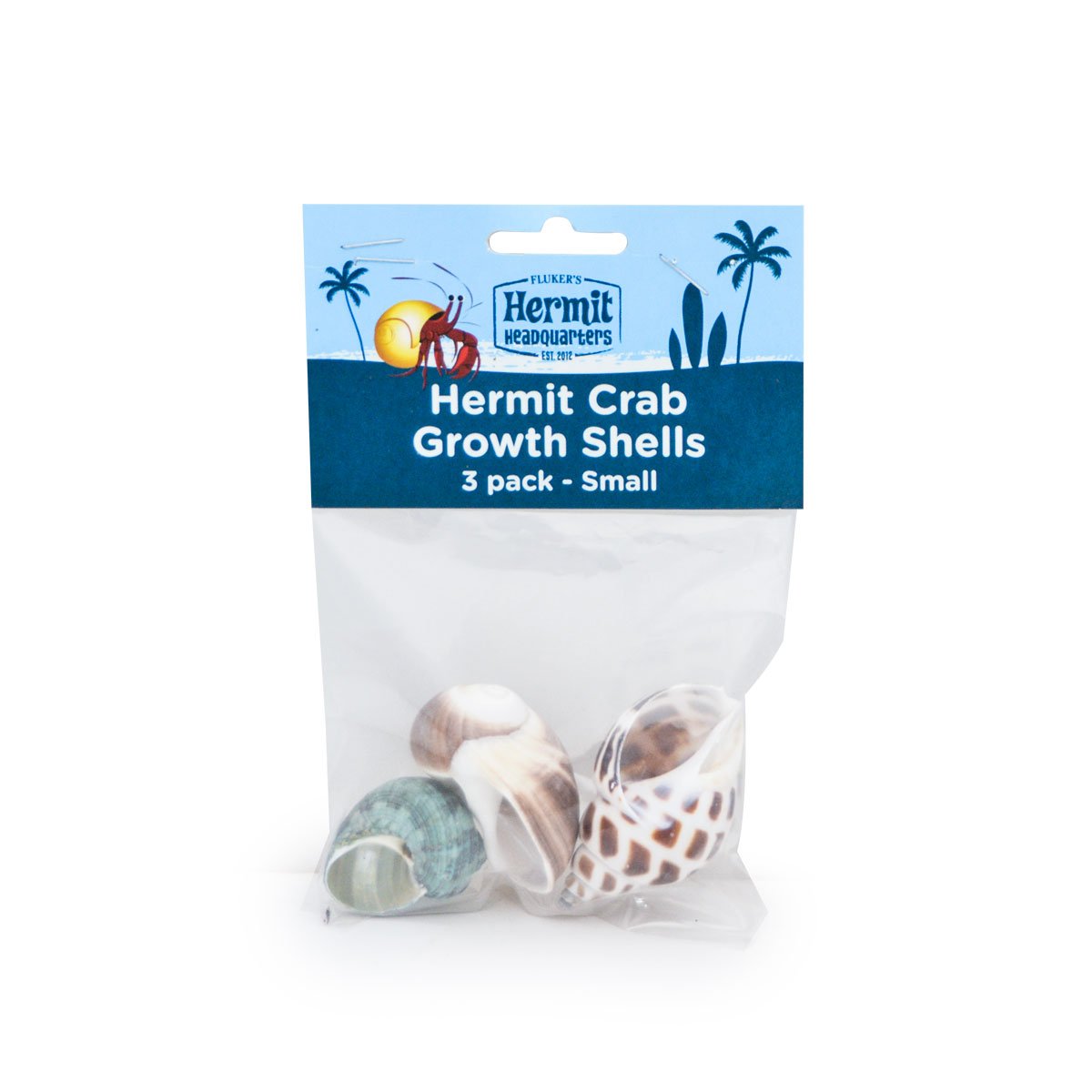 Fluker'S Hermit Crab Growth Shells, Small 3,Pack