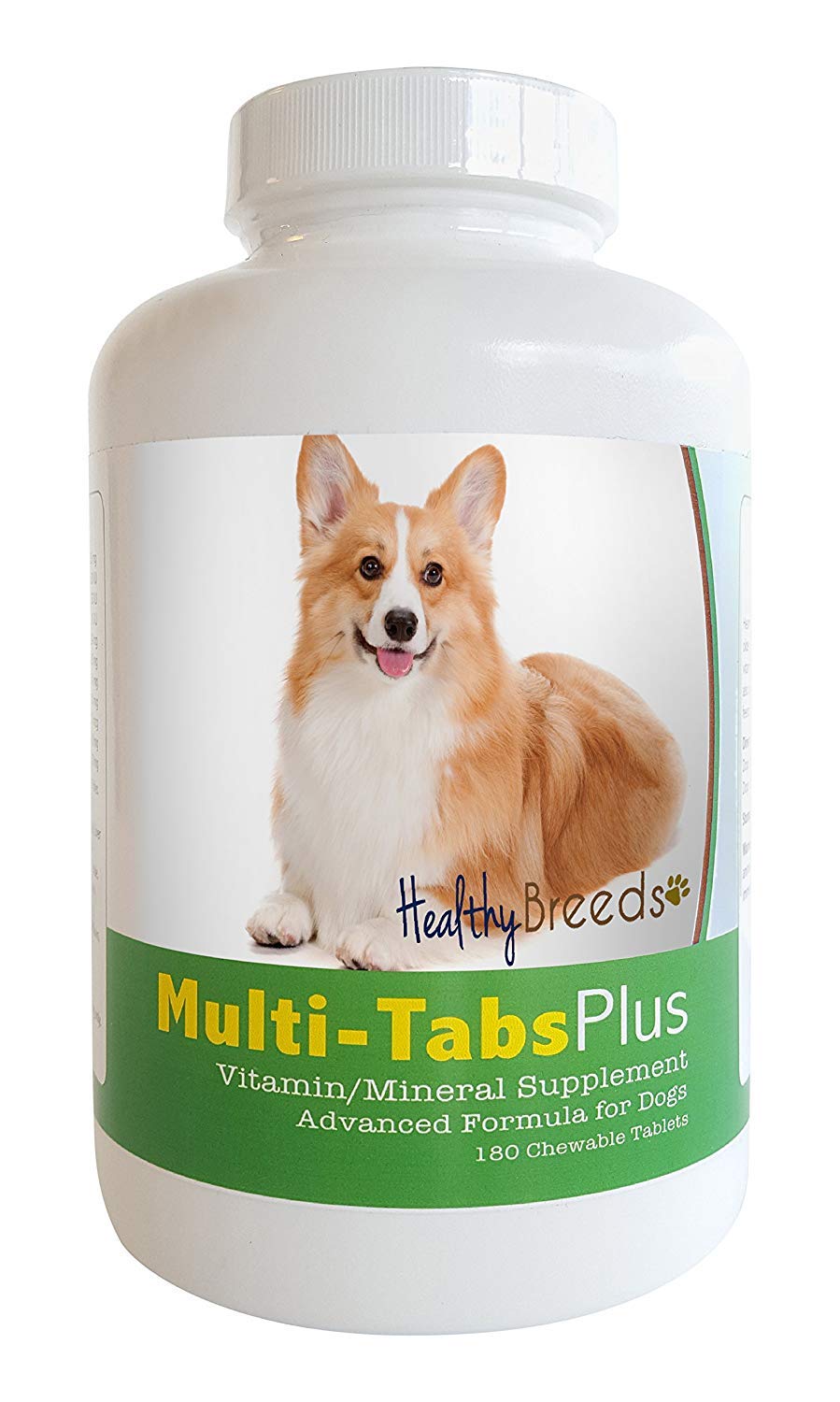 Healthy Breeds Pembroke Welsh Corgi Multi-Tabs Plus Chewable Tablets 180 Count