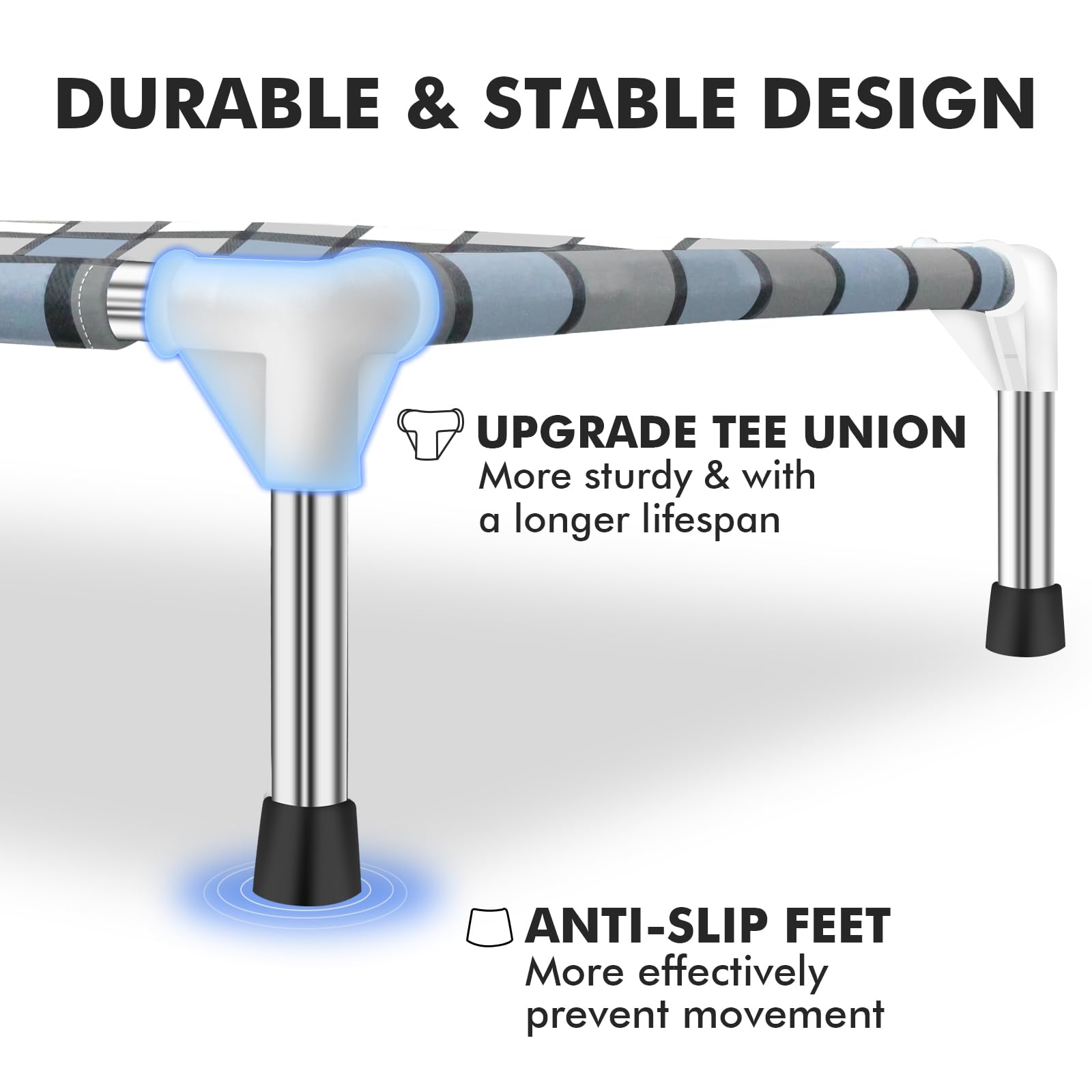 Caghash Elevated Outdoor Raised Dog Bed Outdoor Dogs Bed Lifted Pet Bed Dog Cot For Medium Pet Taste Life, Start With A Pet Bed