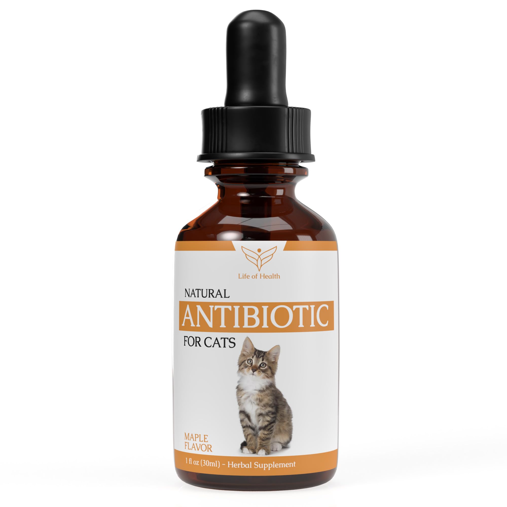 Cat Antibiotic for Infections, UTIs, Respiratory Moments, Cold, & Allergies - Antibiotics for Cats of All Ages & Breeds - Cat An