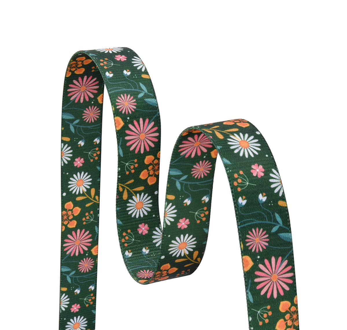 Hqyddmi Dog Collars With Soft Comfortable Adjustable Collars For Small Medium Large Dogs, Floral Pattern For Girl Boy Dogs (Gree