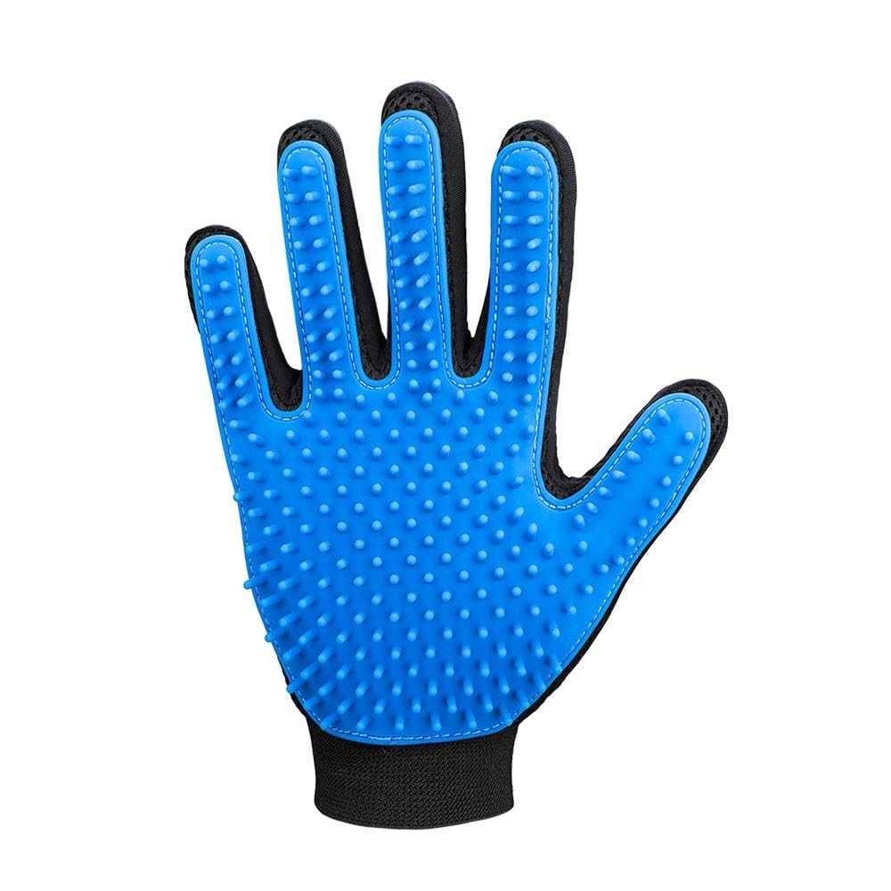 Docrok Pet Hair Remover Glove, Enhance Pet Grooming Glove With Deshedding Glove For Dog And Cat, Right Hand Gentle DeShedding G