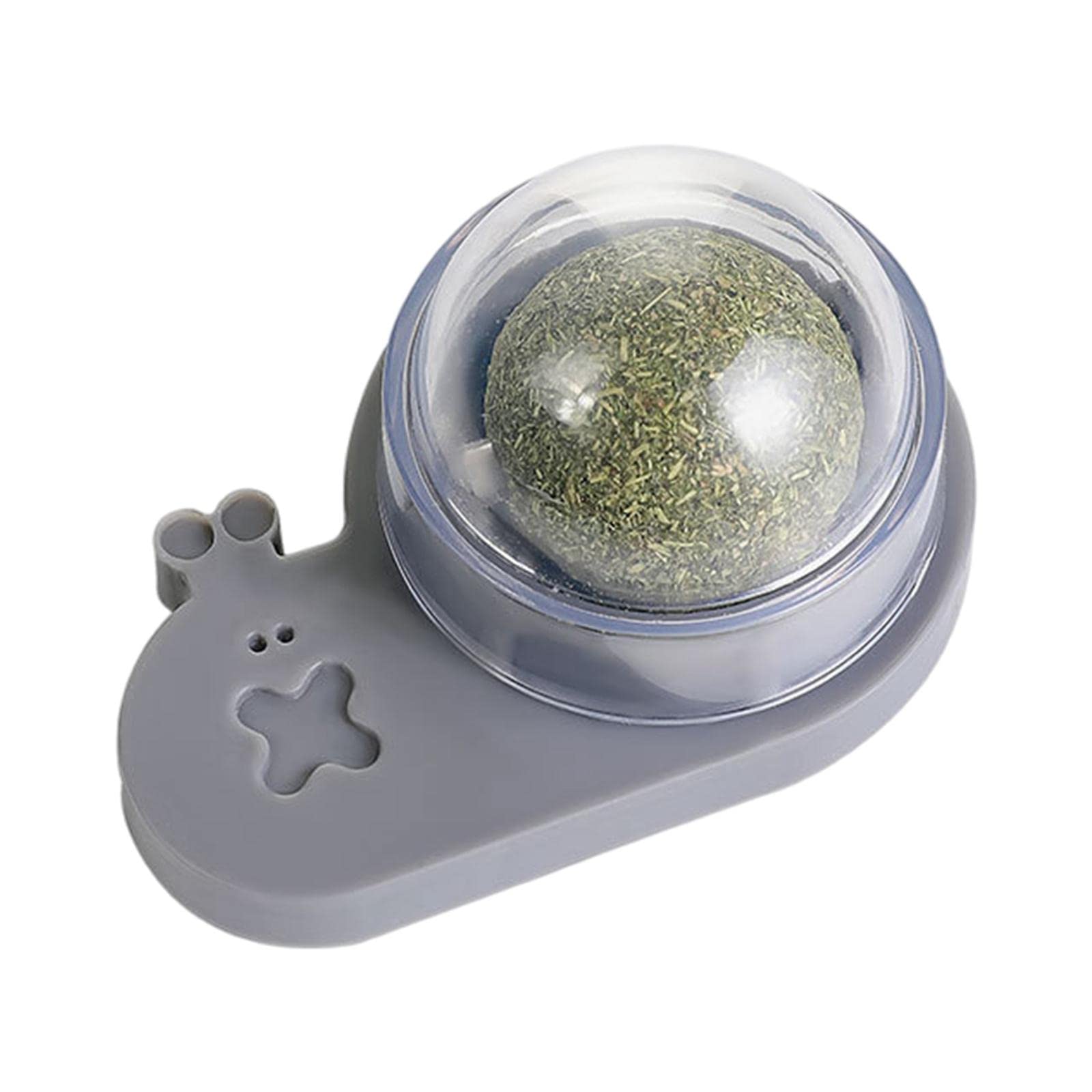 Enakshi Catnip Ball Toys SelfAdhensive Interactive Teeth Grinding Toy Table Gray | Pet Supplies | Cat Supplies | Toys