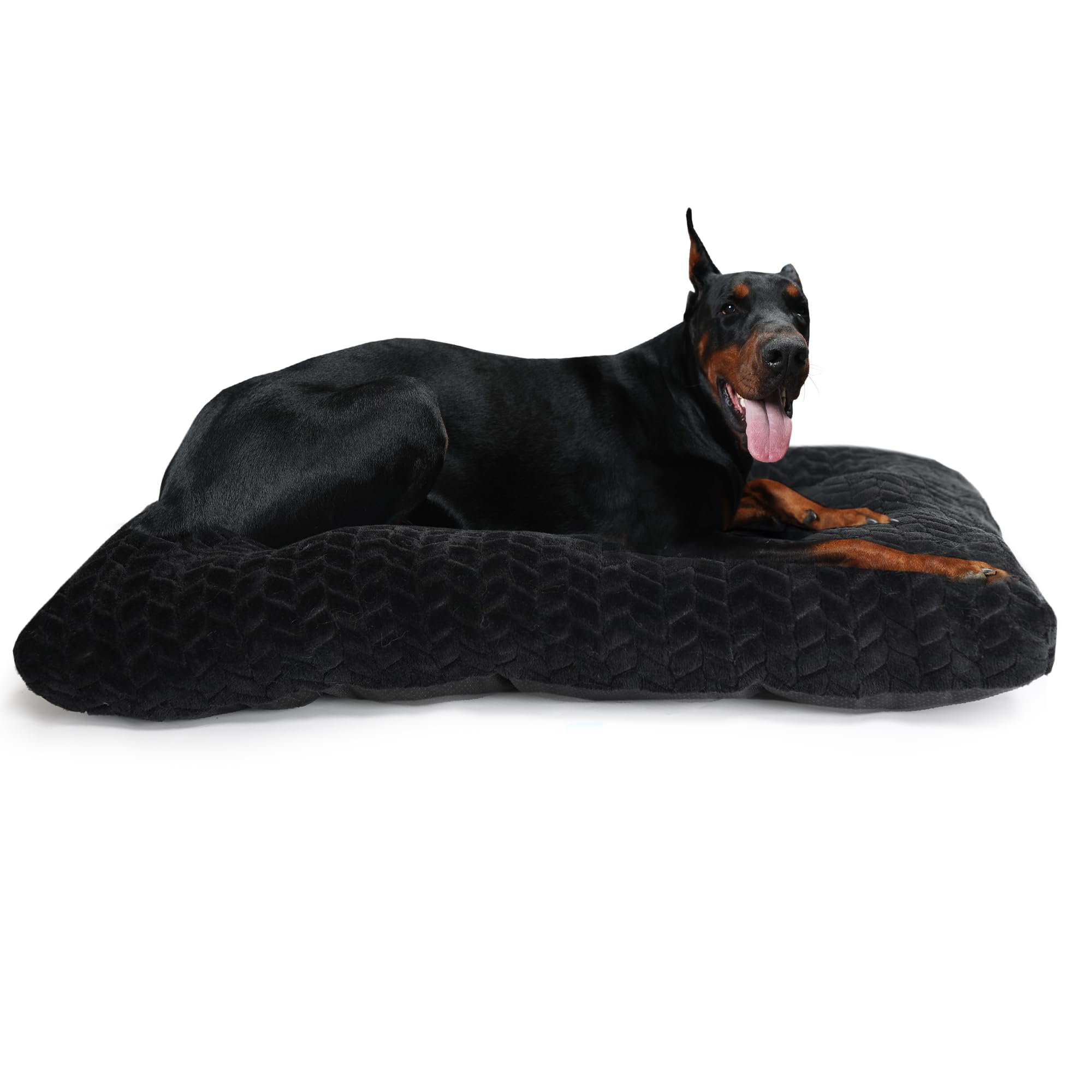 Necesitar 42 Inch Crate Bed For Xlarge Dogs Washble With Anti-Slip Pet Sleeping Mat For Dog Cages Up To 90 Lbs Pet Crate Pillows
