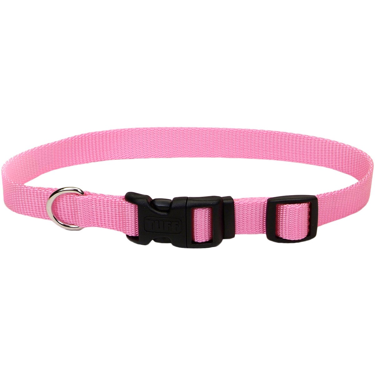 Coastal Pet Adjustable Dog Collar With Plastic Buckle Bright Pink