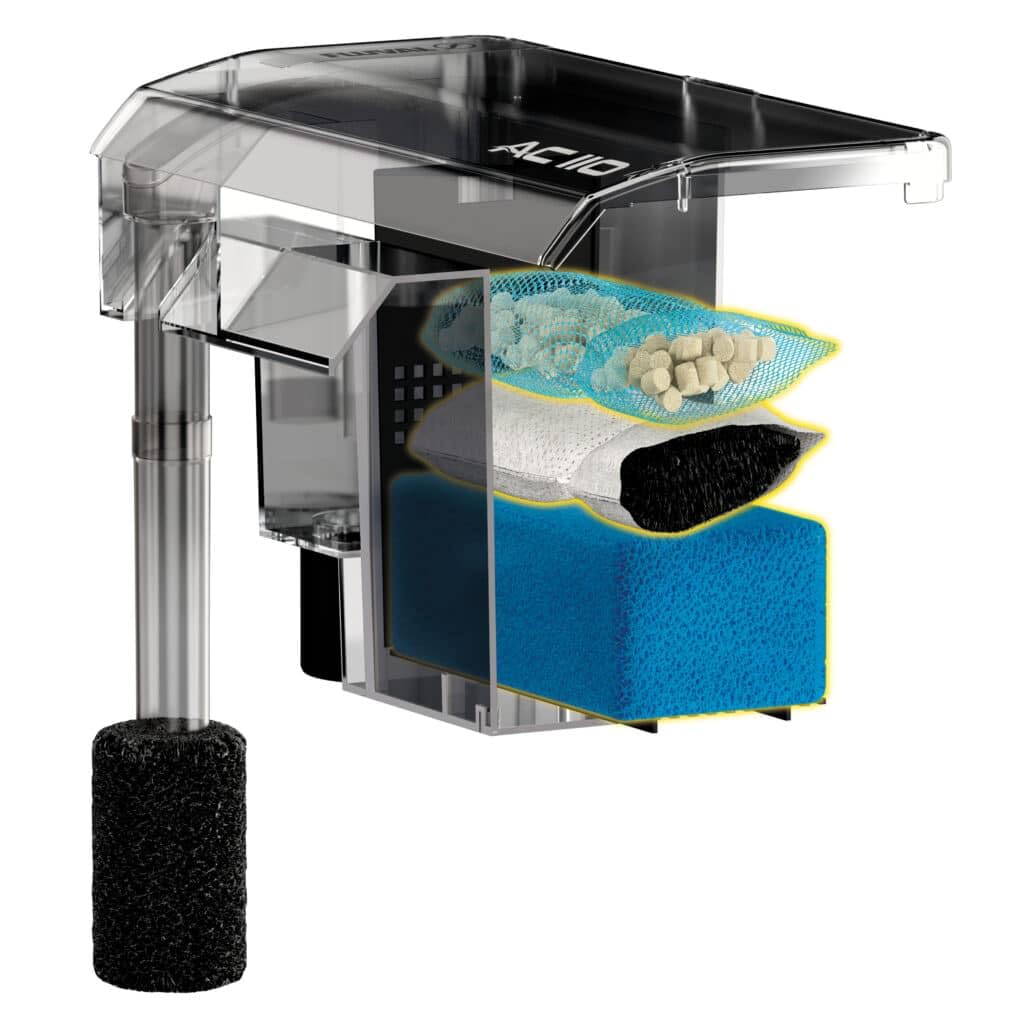 Fluval Media Maintenance Kit for AC110 Power Filter - Freshwater & Saltwater Use - Model 19694 - Blue