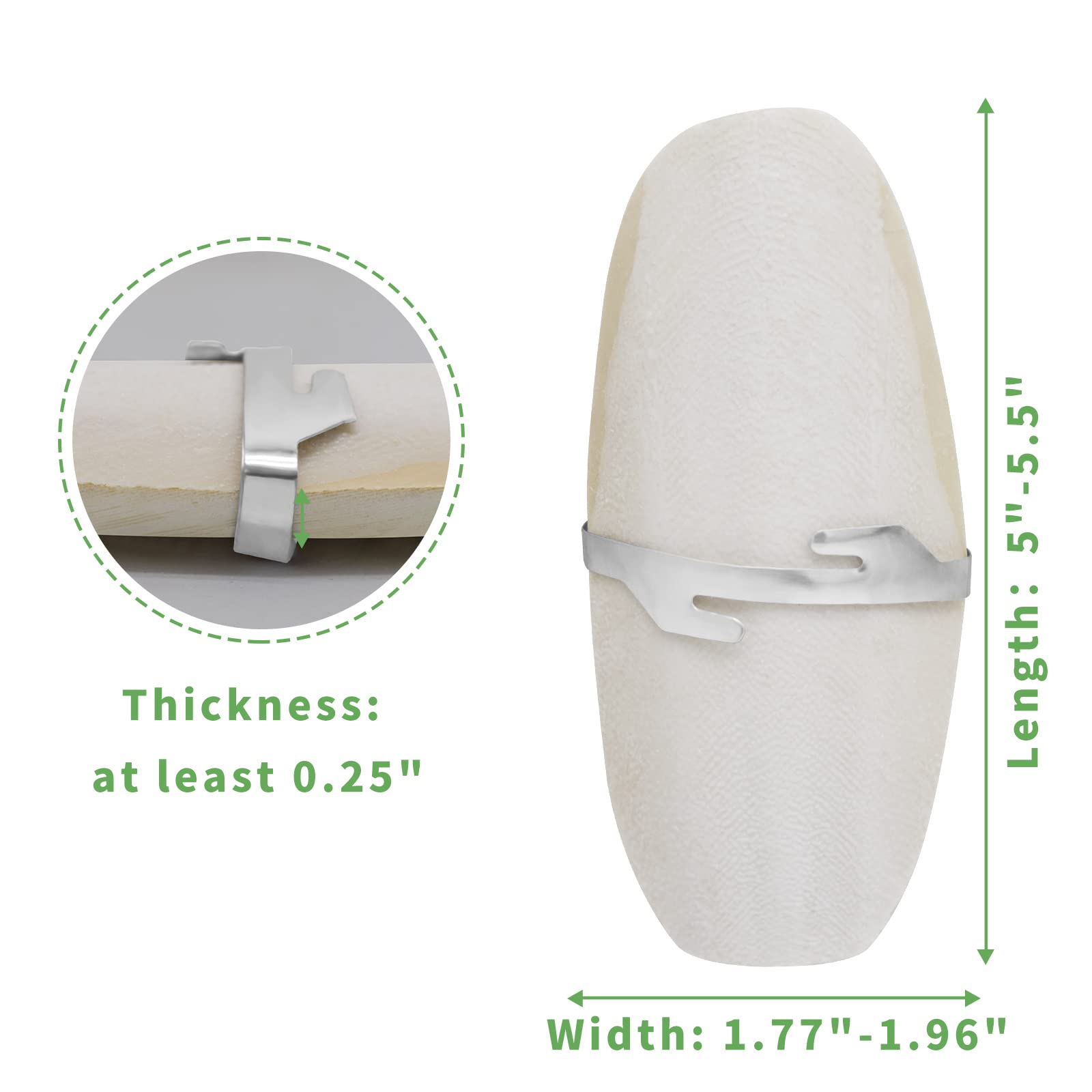 Jmxus 5-5.5 Bird Cuttlebone for Parakeets, Cuddle Bone with Metal Holder, Cuttlefish Bone for Sharp Beaks, Natural Birds Calciu