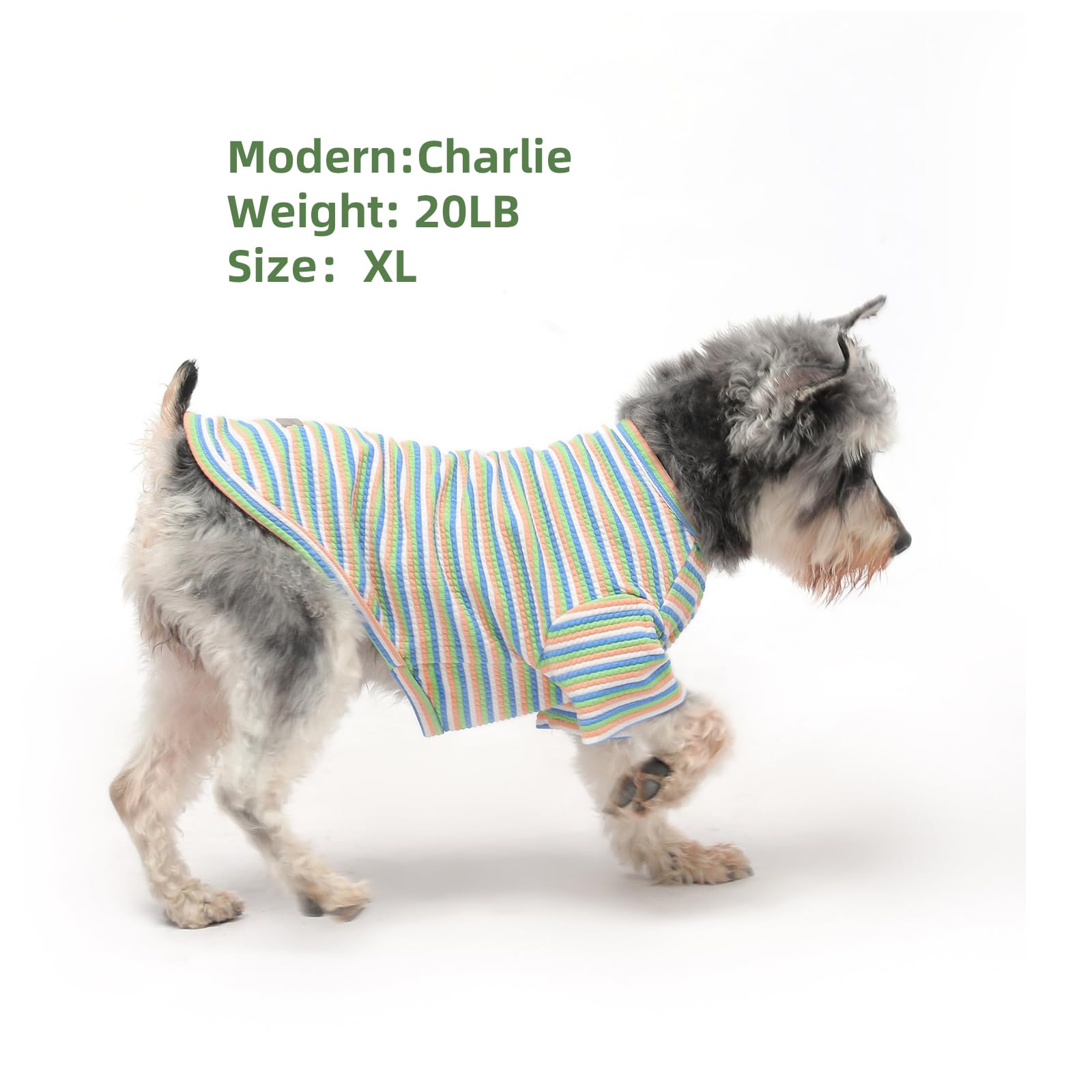 Mengmengda Dog Clothes For Small Dogs,Puppy T Shirt For Small Dogs, Dog Cotton Underwear Indoor During Winter, Schnauzer, Chihua