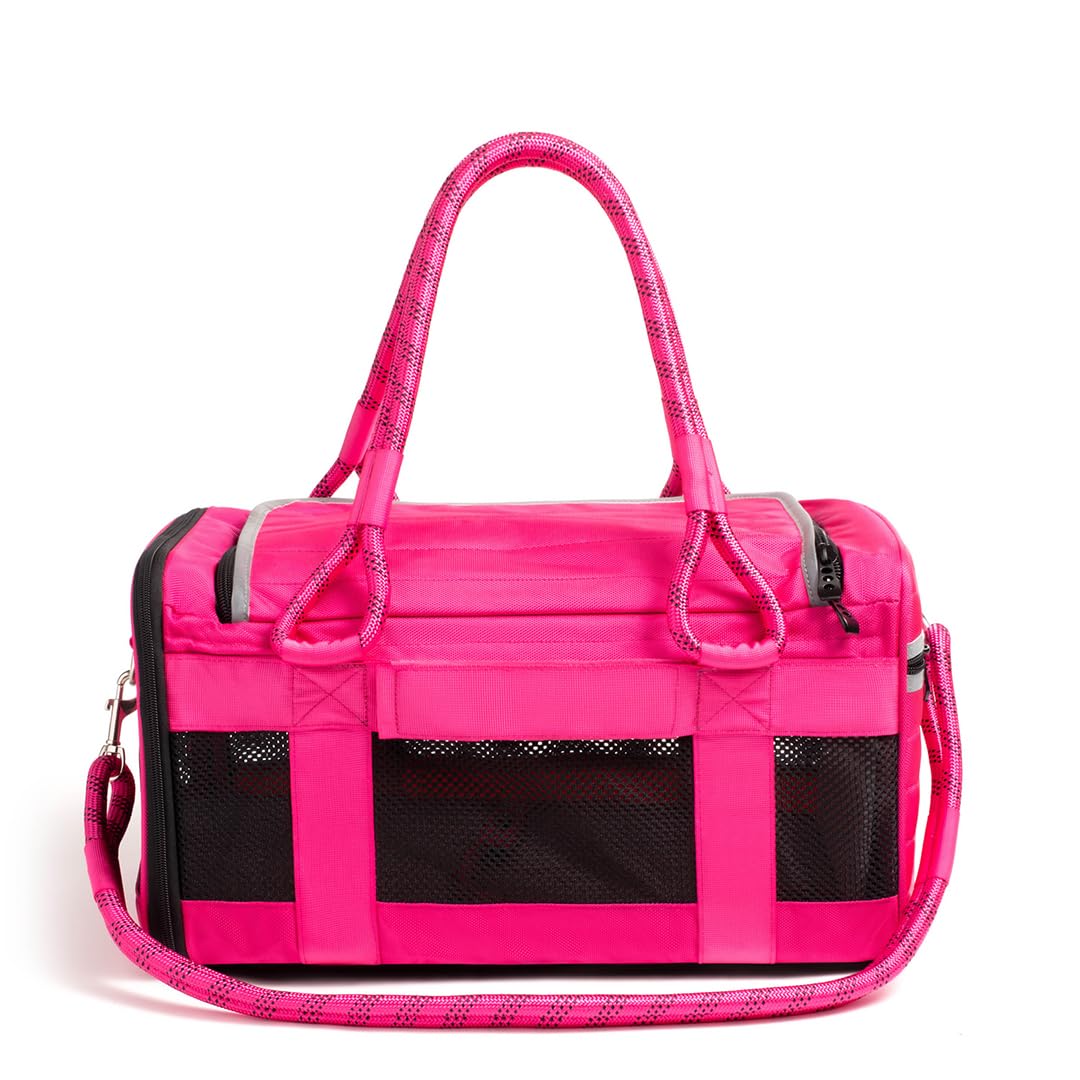 ROVERLUND Airline-Compliant Pet Carrier | Includes Leash | for Pets up to 20lbs