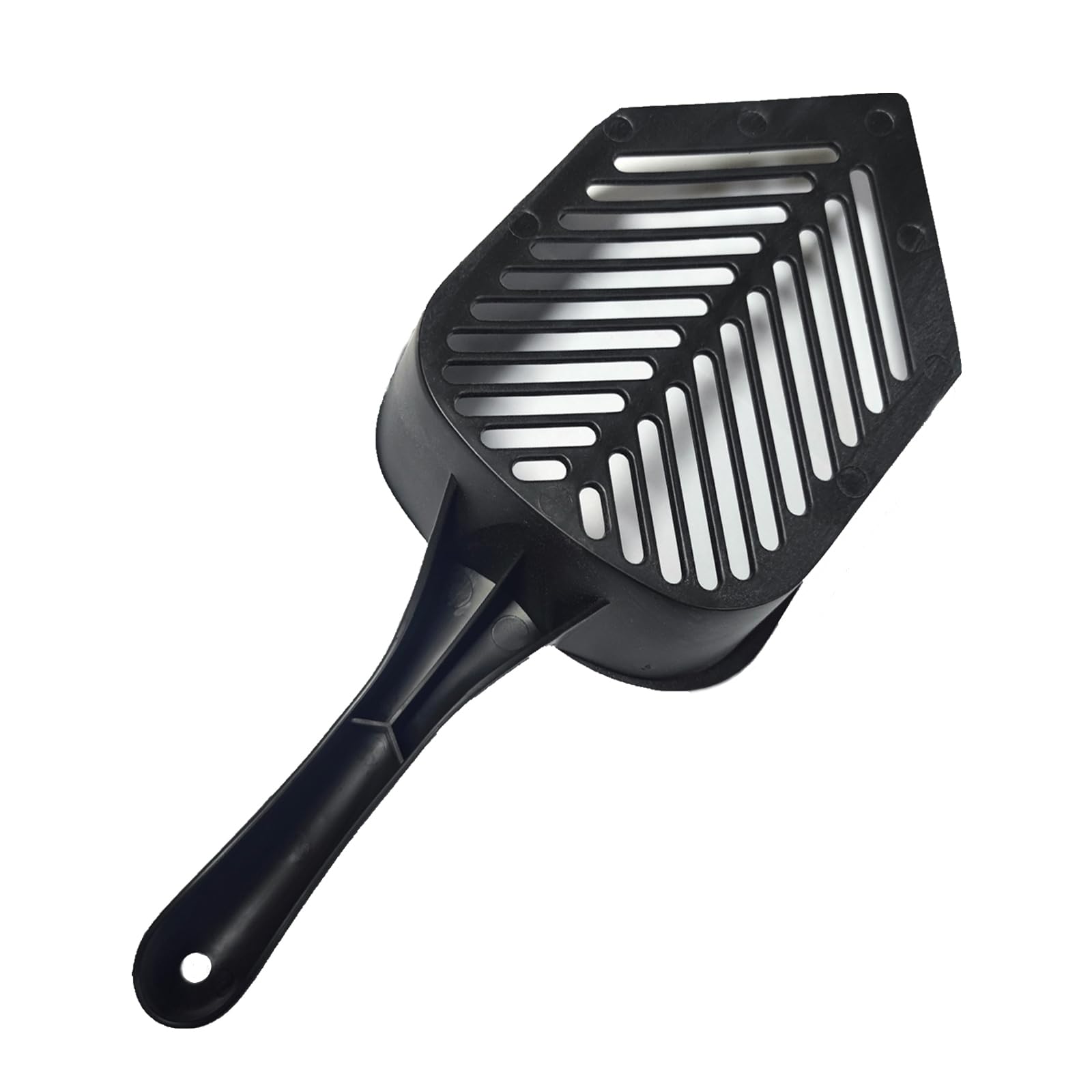 Yawpnan Cat Litter Scoop Reptile Terrarium Fine Sand Scoop Pet Poo Shovel Cat Scooper Little Sifter Scoop Kitty (Pointed Twill)