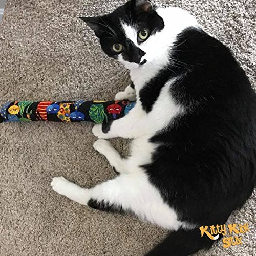 Kitty Kick Stix 15'' Original Catnip Kicker Toy (Set Of 2), Made In Usa (Mystery)