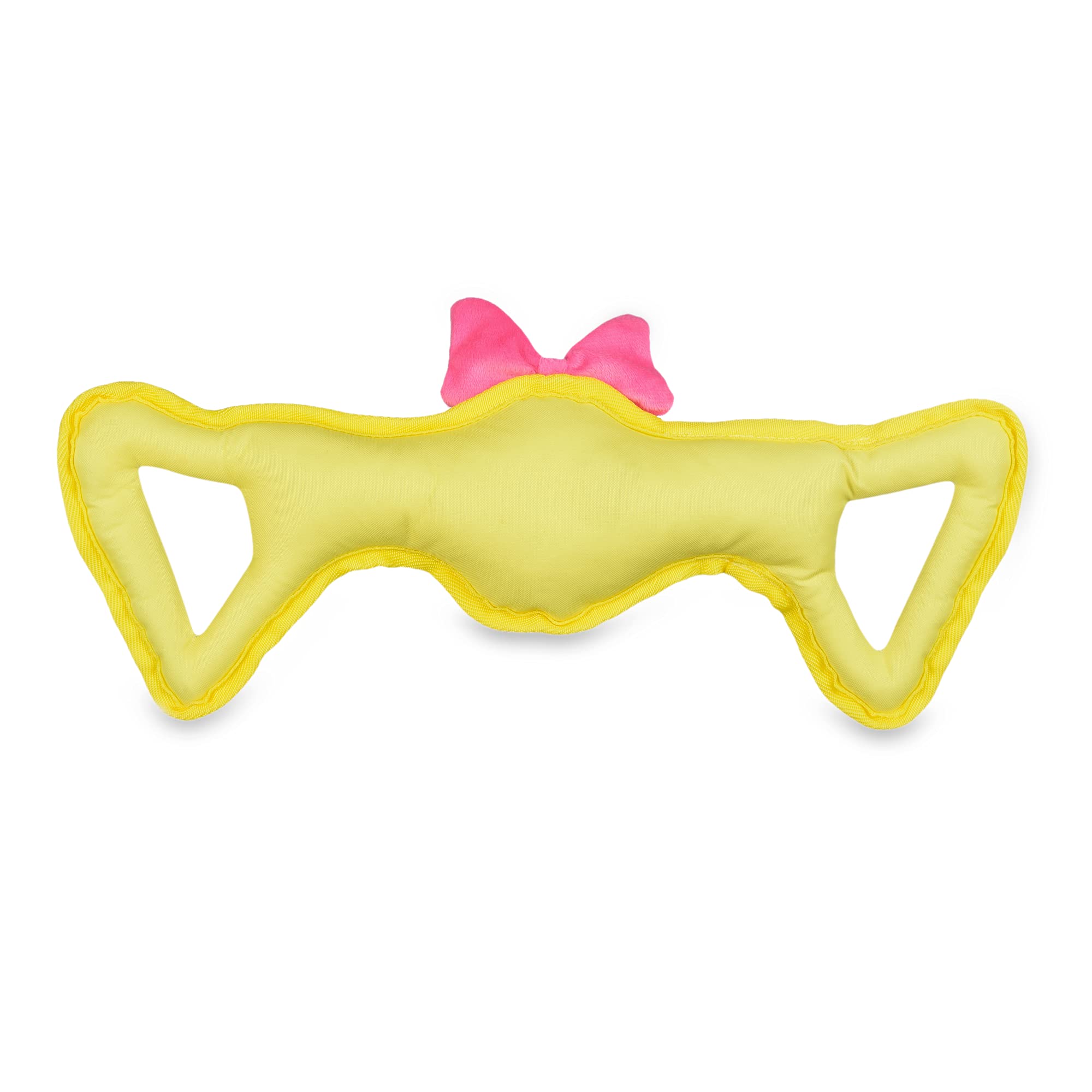 Nickelodeon For Pets Hey Arnold Helga Oxford Pull Plush Dog Toy | 15 Inch Dog Toy - Plush Dog Toy For All Dogs From Hey Arnold - Yellow Helga Pataki 90S Nickelodeon Toys