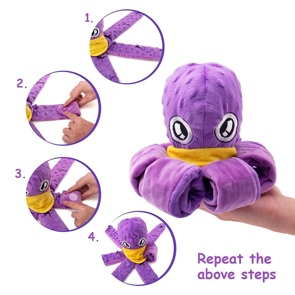 Dog Snuffle Toy Dog Enrichment Toys, Dogs Puzzle Games Interactive Puppy Toys Chew Toys Slow Feeder Game for Boredom Treat Dispe