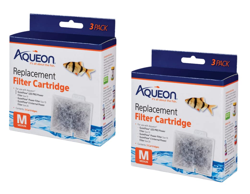 Aqueon Cartridge 10000948 [Set Of 2] Size: Medium / 3 Pack