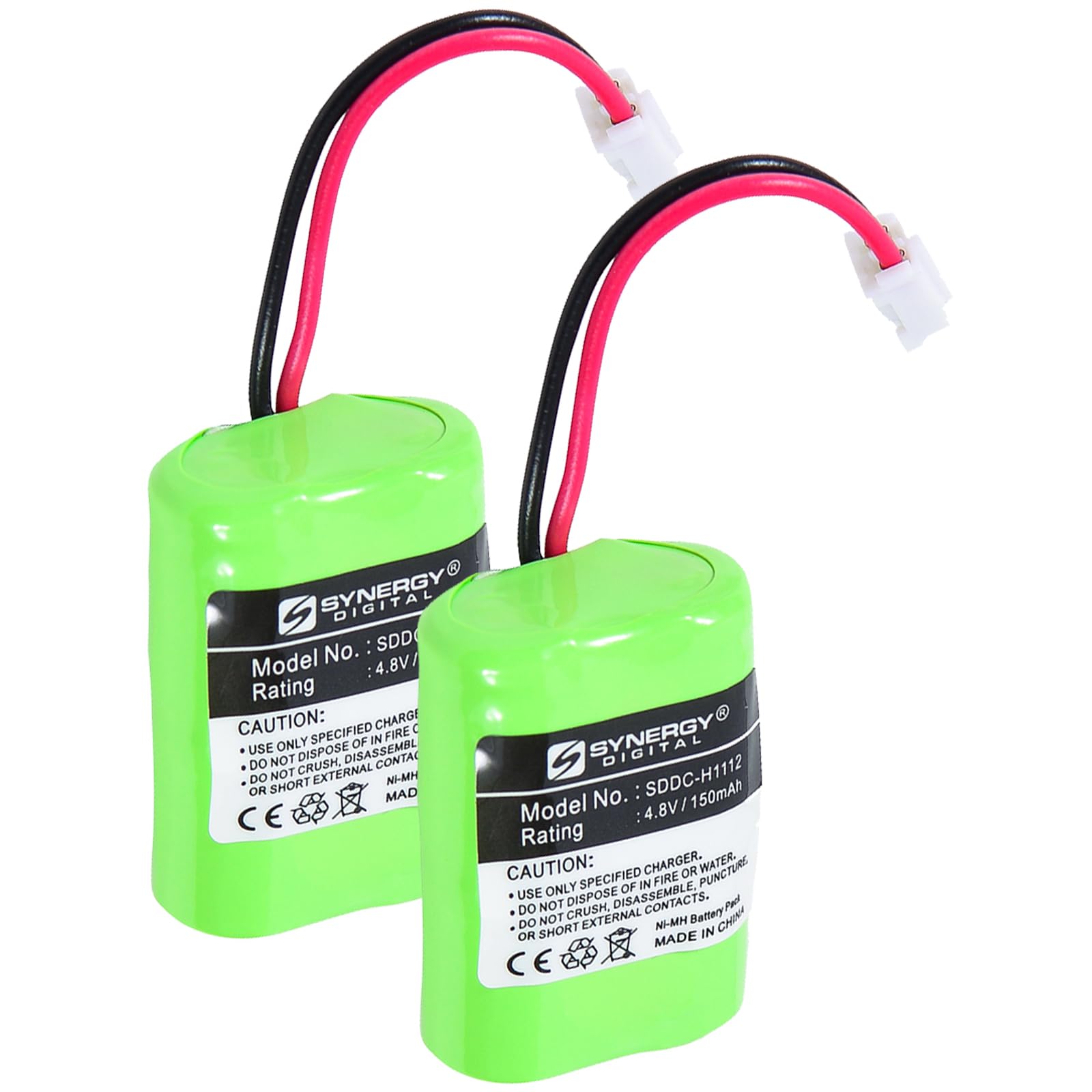 Synergy Digital Dog Collar Batteries, Compatible with SportDOG MH120AAAL4GC, 4SN-1/4AAA15H-H-JP1, 650-058, DC-17, DC-175 Dog Col