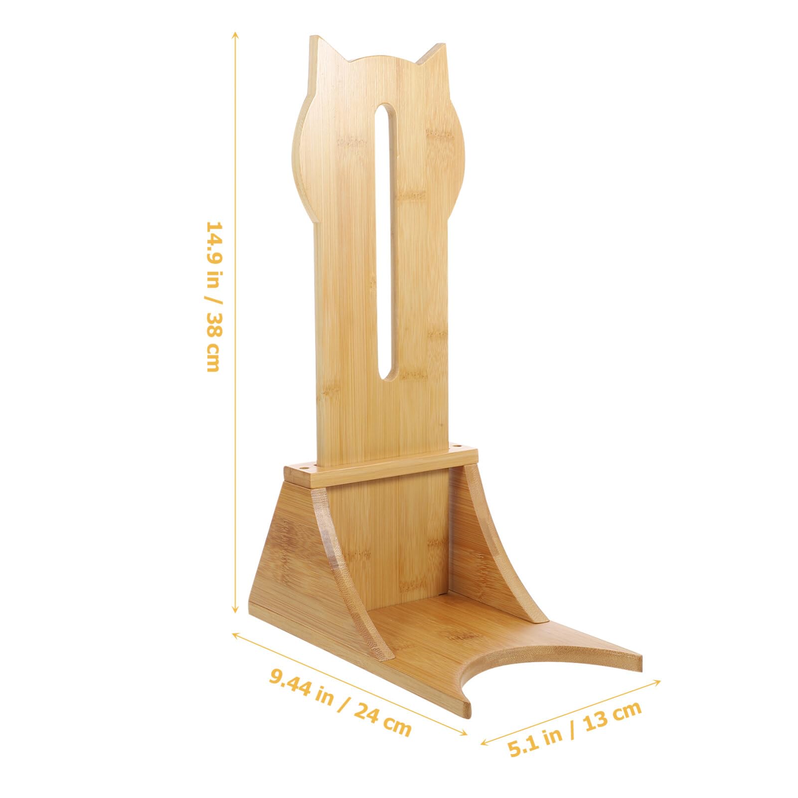 Balacoo Pet Rodent Water Dispenser Water Bottle Stand Wood Cat Water Bottle Rack For Pets Dogs Hamster Water Bottle Stand Cats Wooden Water Bottle Stand (Without Water Bottle)