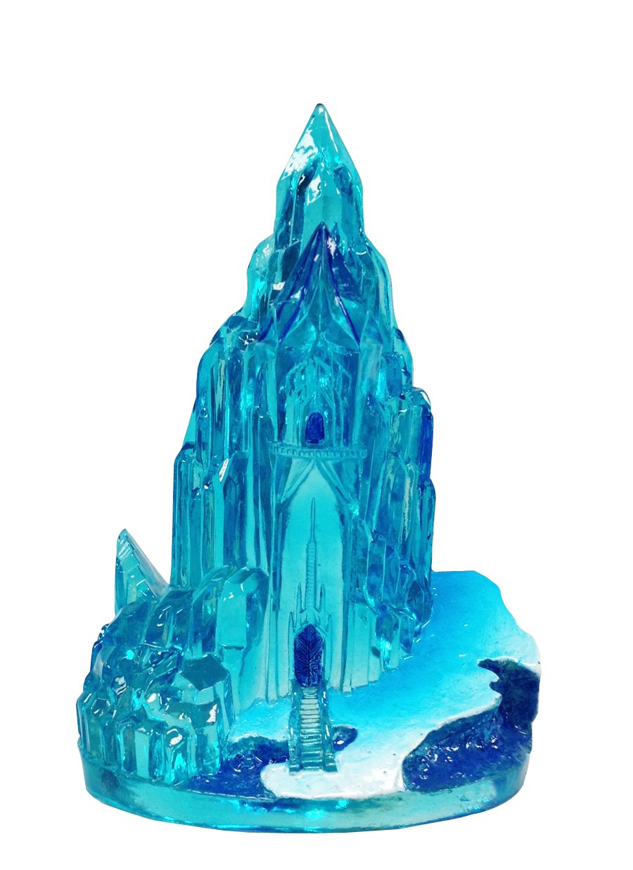 Penn-Plax Disney Frozen Ice Castle Resin Ornament Blue 2.5 In Mini - Pds-030172090103