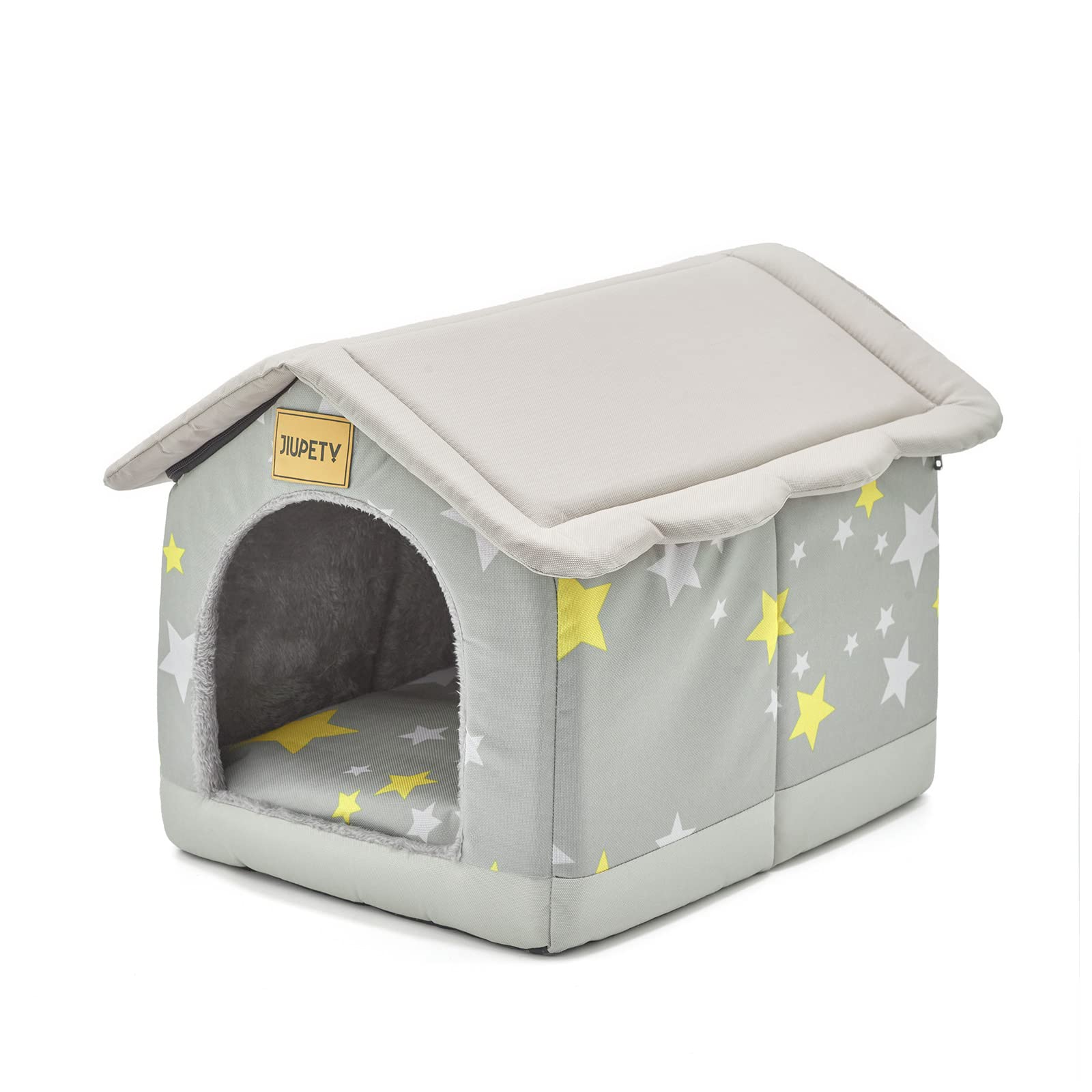 Jiupety Cozy Pet Bed House, Indoor/Outdoor Pet House, S Size For Cat And Small Dog, Warm Cave Sleeping Nest Bed For Cats And Dog