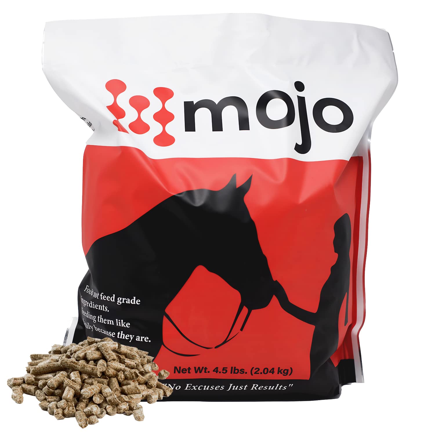 Mojo Joint Horse Supplements, Equine Pelleted Supplement, All Natural Joint Care Supplement for Horses, 4.5 lbs