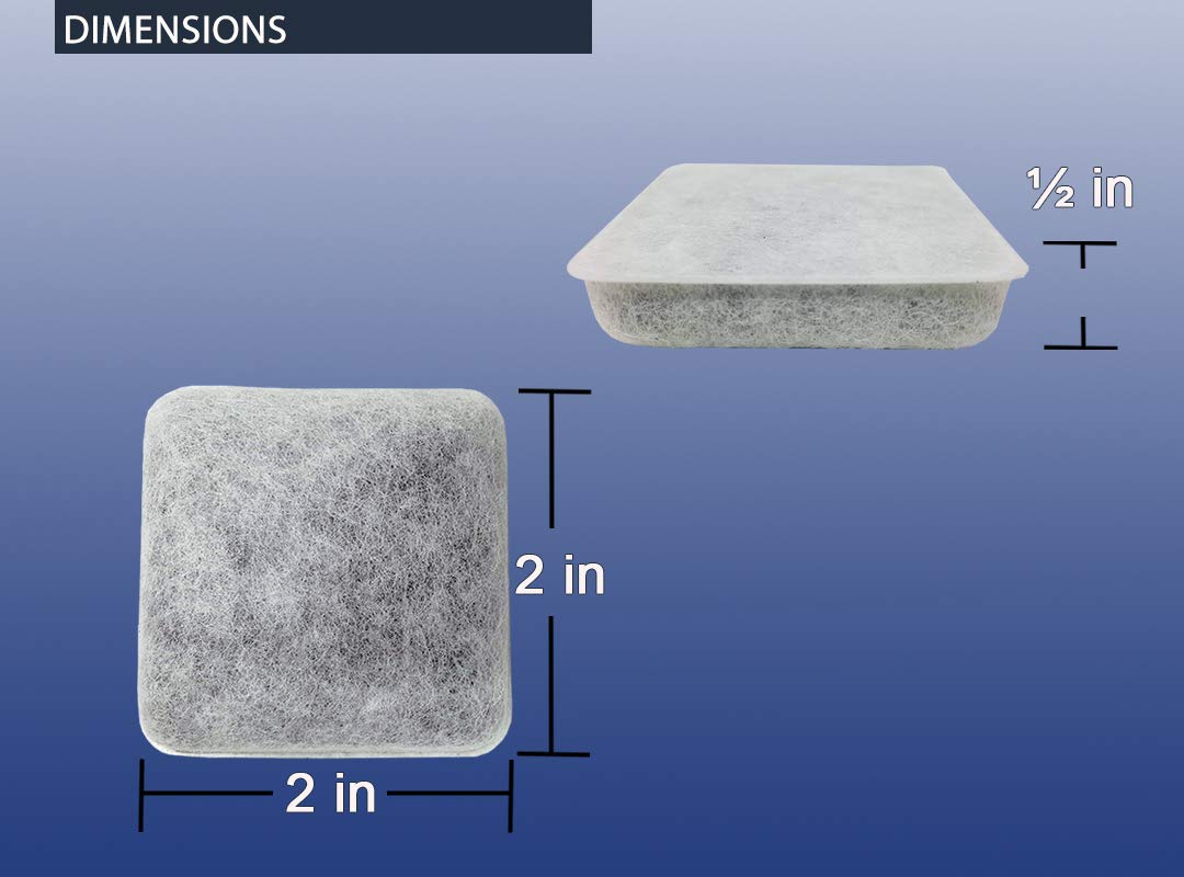 Goldtone Brand Charcoal Water Filter Replacement Compatible With Petmate Replendish & Mason Pet Fountains (12 Pack) (12 Water Fi