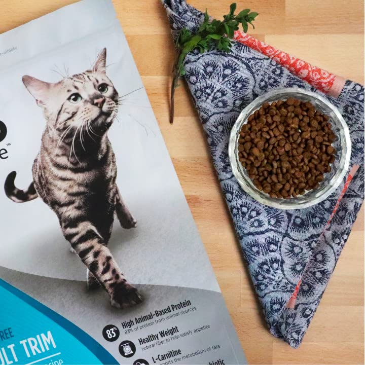 Nulo Freestyle High Protein Trim Cat Food, Salmon & Lentils Recipe - Natural Grain-Free Dry Cat Food for Weight Management with