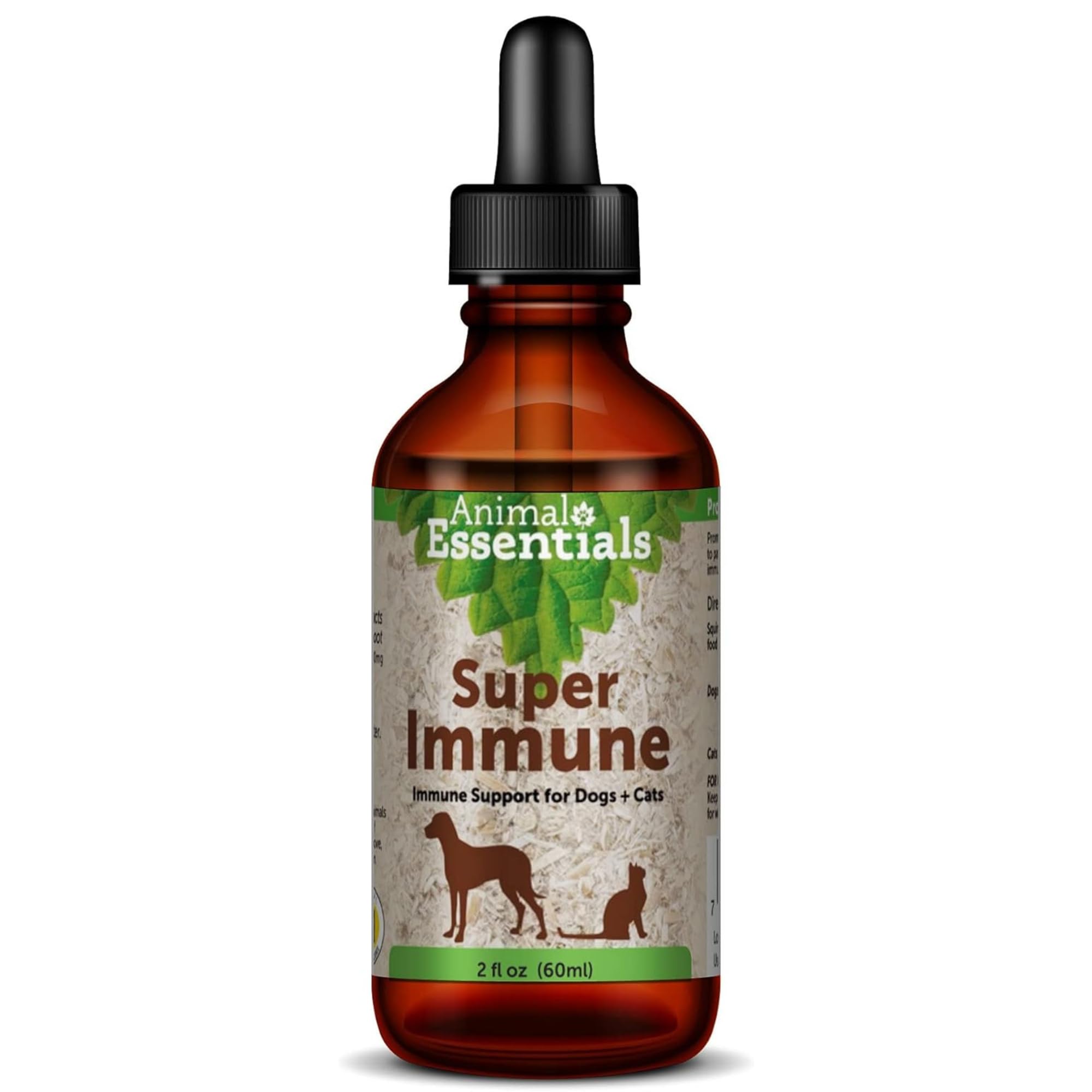 Animal Essentials Super Immune Support for Dogs & Cats, 2 fl oz - Ol Complex, Promotes Healthy Immune System