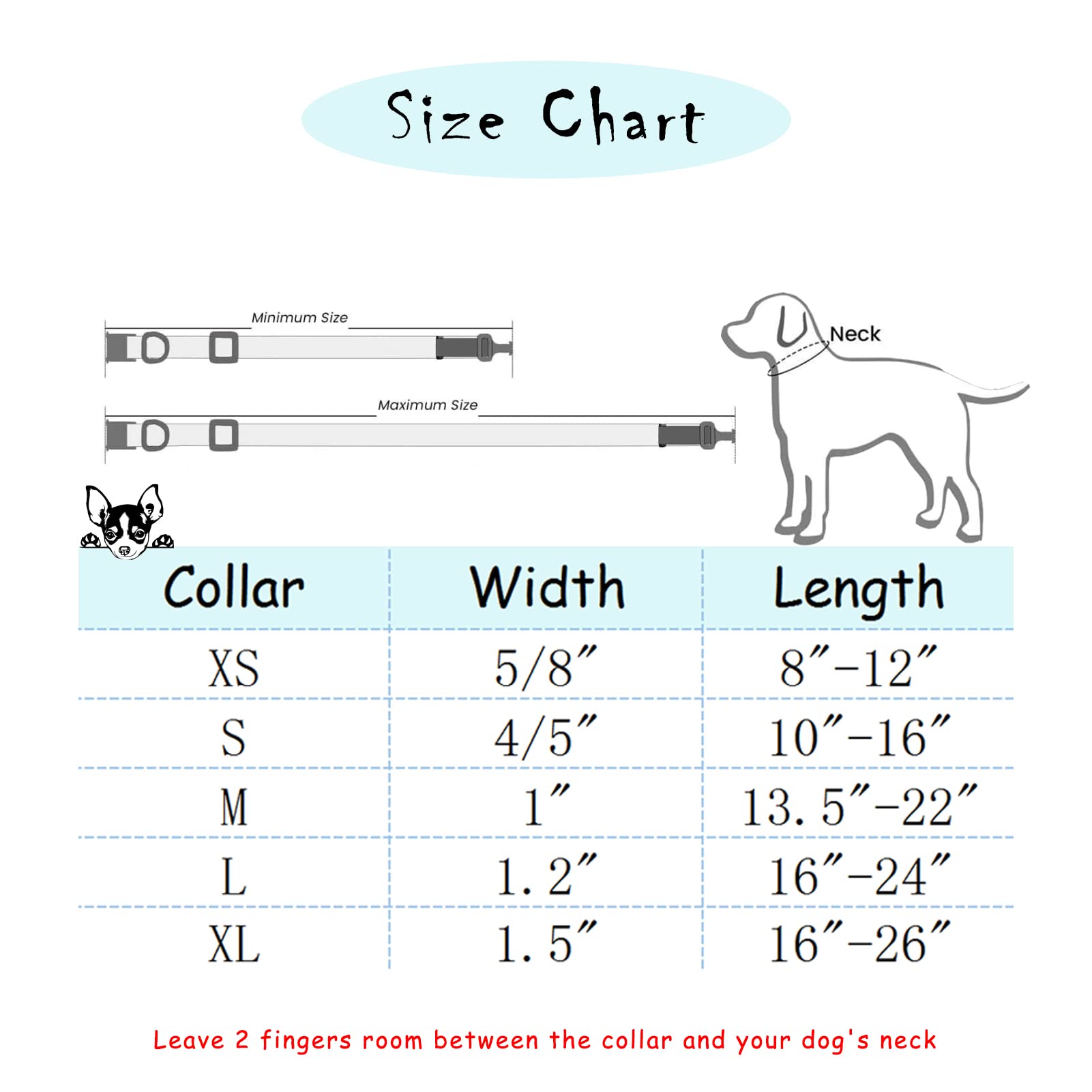 Mr.Chubbyface Dog Collar With Dog Bow Tie, Soft Summer Dog Collars, Cute Boy Girl Dog Collars For Puppy Collars For Small Medium Large Dogs