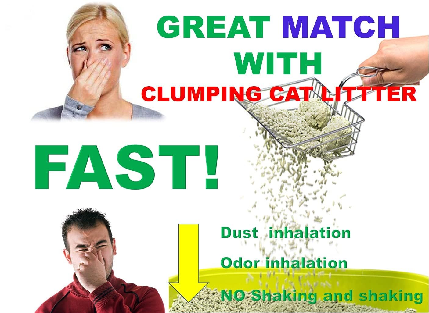 Qualiall All Metal Litter Scoop, Solid Metal Sifter, Cat Litter Scoop Metal Jumbo, Cat Urine Scoop, Litter Scooper With Holder, Litter Scooper Holder, Jumbo Cat Litter Scoop Sifter Scooper Holder