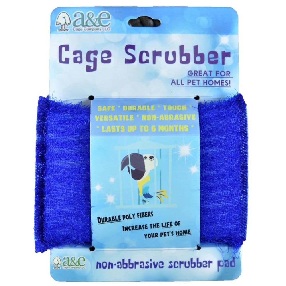 A&E Cage Company 52400852: Cage Cleaning Scrub Pad