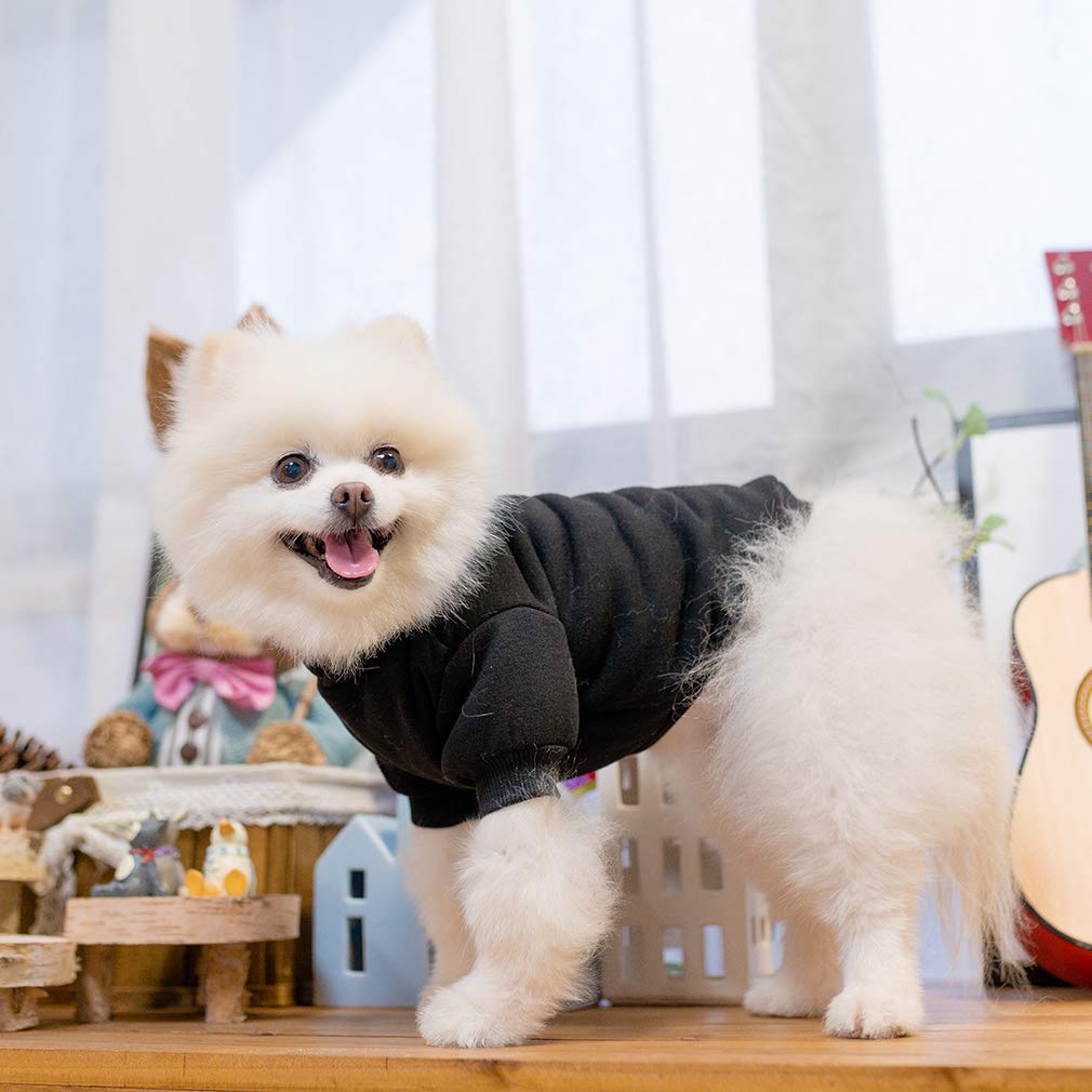 Kooltail Basic Dog Hoodie - Soft And Warm Dog Hoodie Sweater With Leash Hole And Pocket, Dog Winter Coat, Cold Weather Clothes For Xs-Xxl Dogs