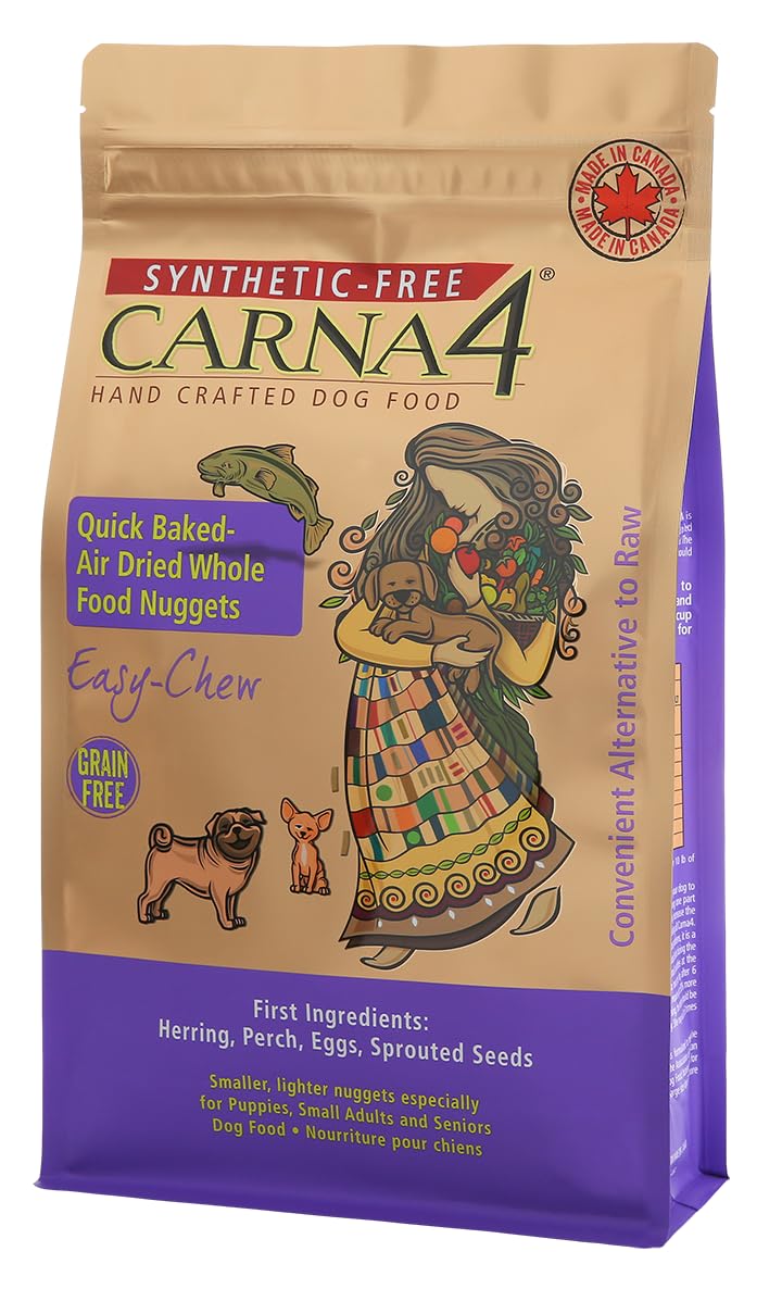CARNA4 Easy-chew Fish Formula Sprouted Seeds Dog Food 2.2LB