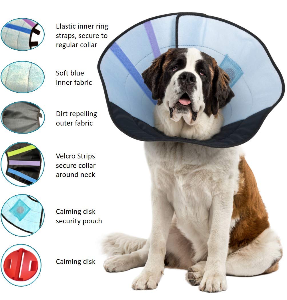 Calm Paws Dog Caring Collar W/Calming X Lg.