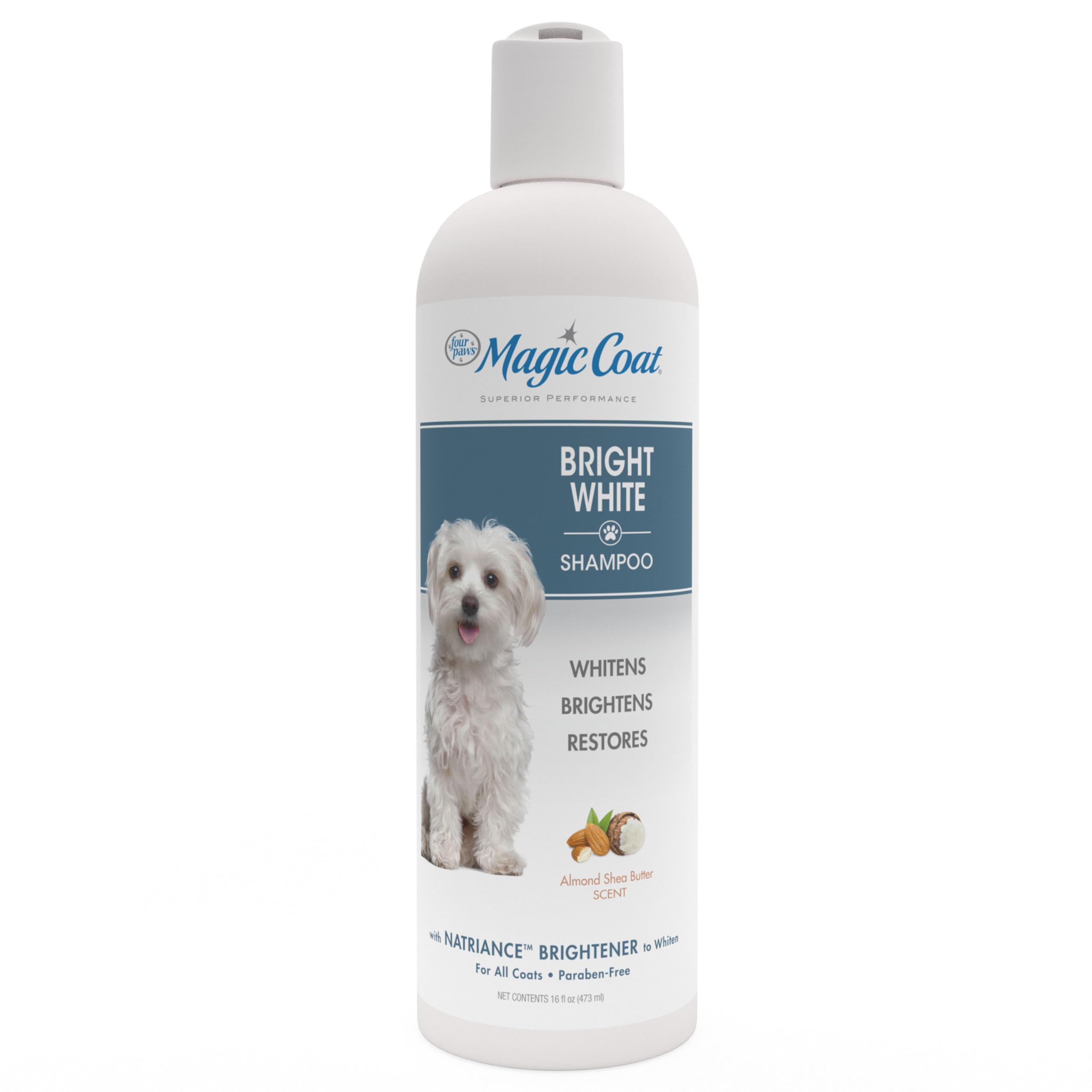 Four Paws Magic Coat Bright White Dog Shampoo Bright White Dog Shampoo 16 Ounces (1 Count)