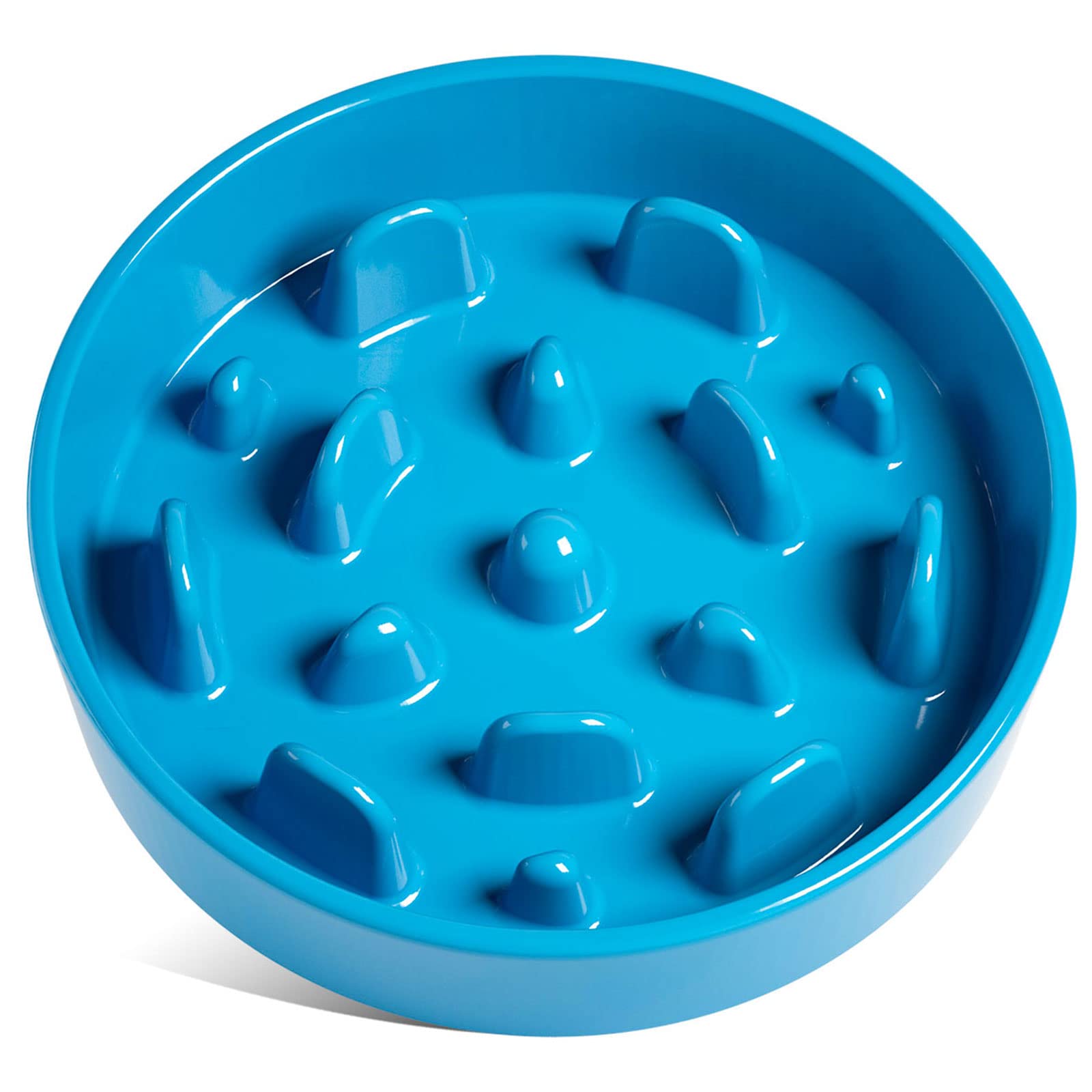 LE TAUCI Dog Bowls Slow Feeder Ceramic, 3 Cup Slow Feeding Bowl for Medium and Large Breed, Puzzle Dog Food Bowl for Fast Eater,